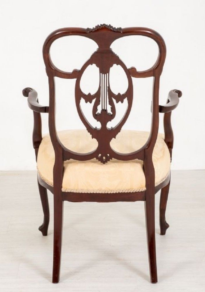 Chippendale Carver Arm Chair   Antique Mahogany 1890 photo buy