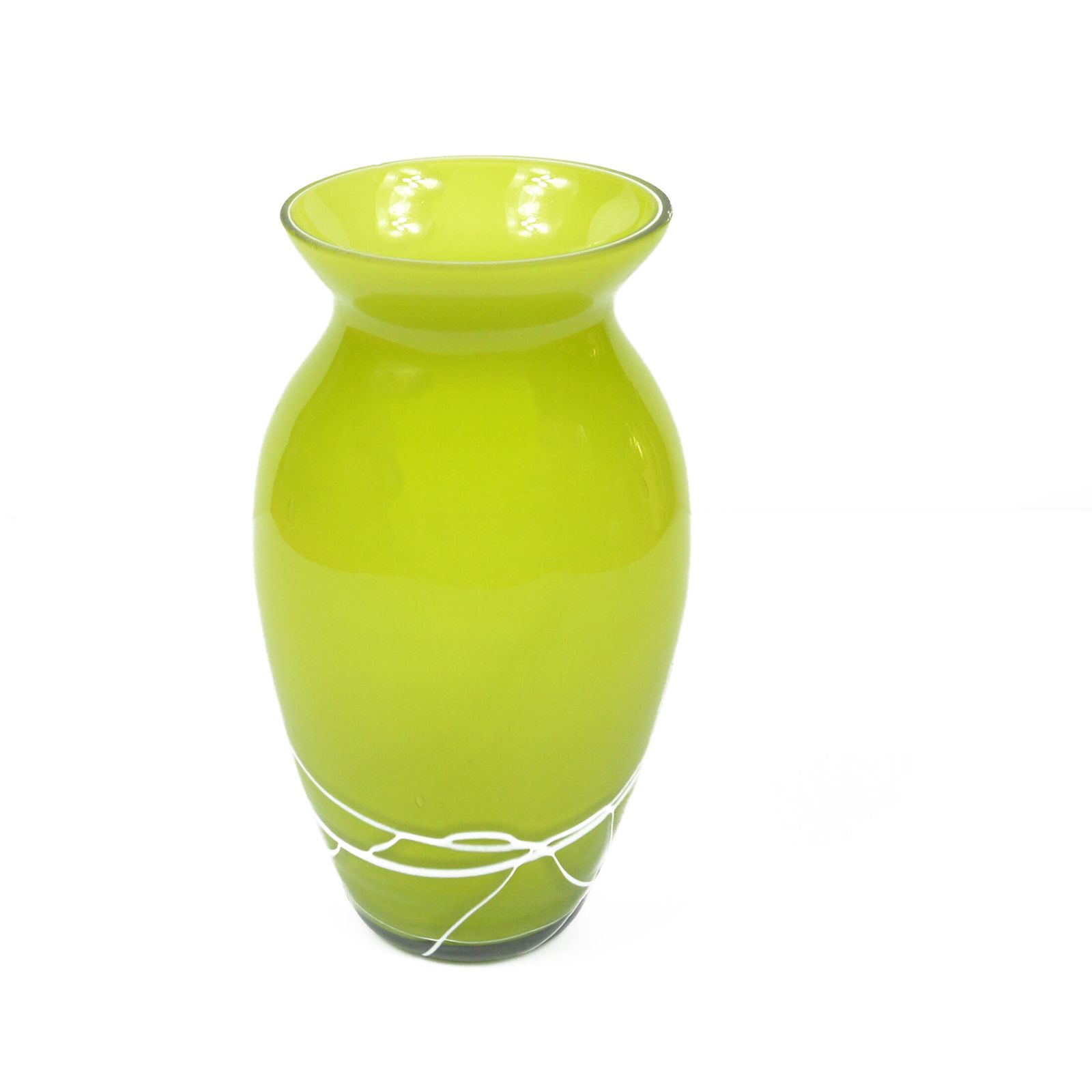 1970s Modern Glass Vase, Farbglashutte Lauscha Thüringen, Germany photo buy