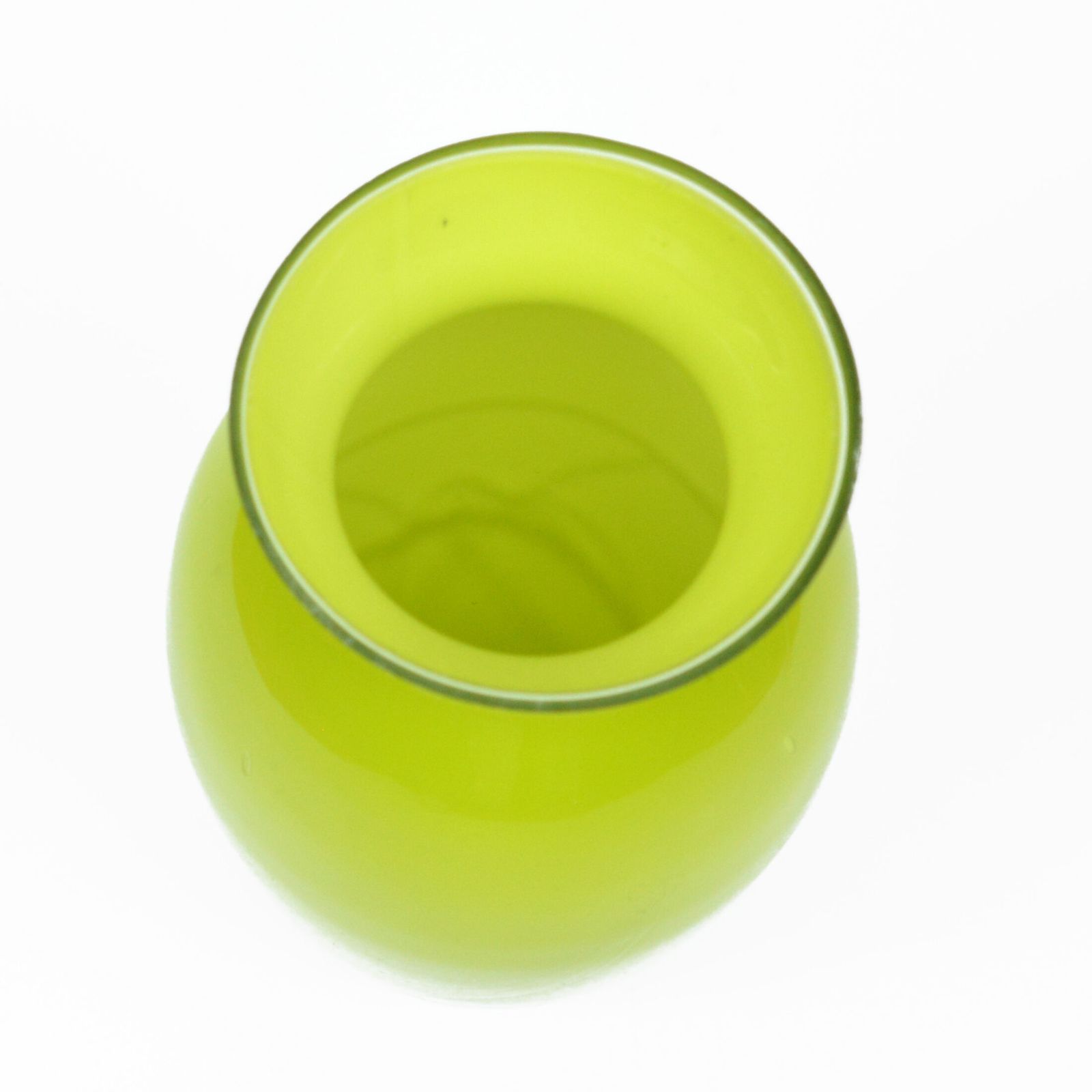1970s Modern Glass Vase, Farbglashutte Lauscha Thüringen, Germany photo vintage