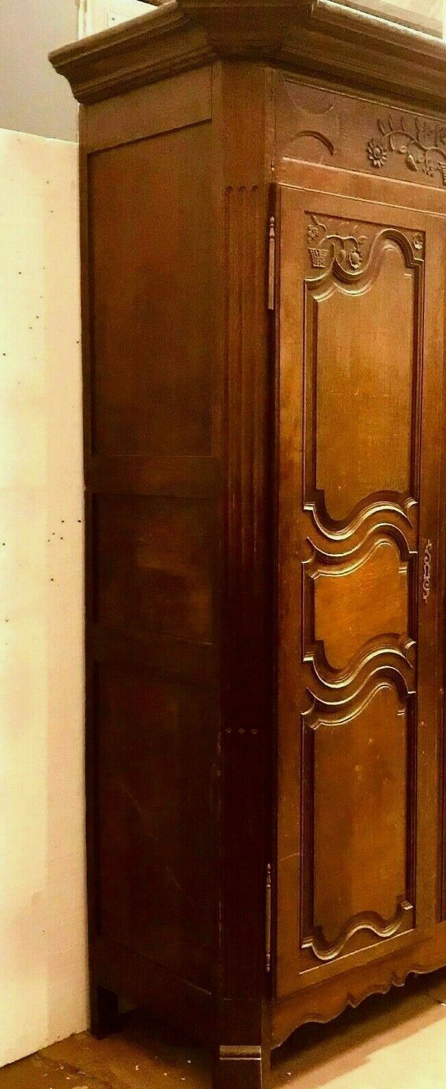 Louis XIV Cabinet In Carved Oak XVIII Century photo for sale