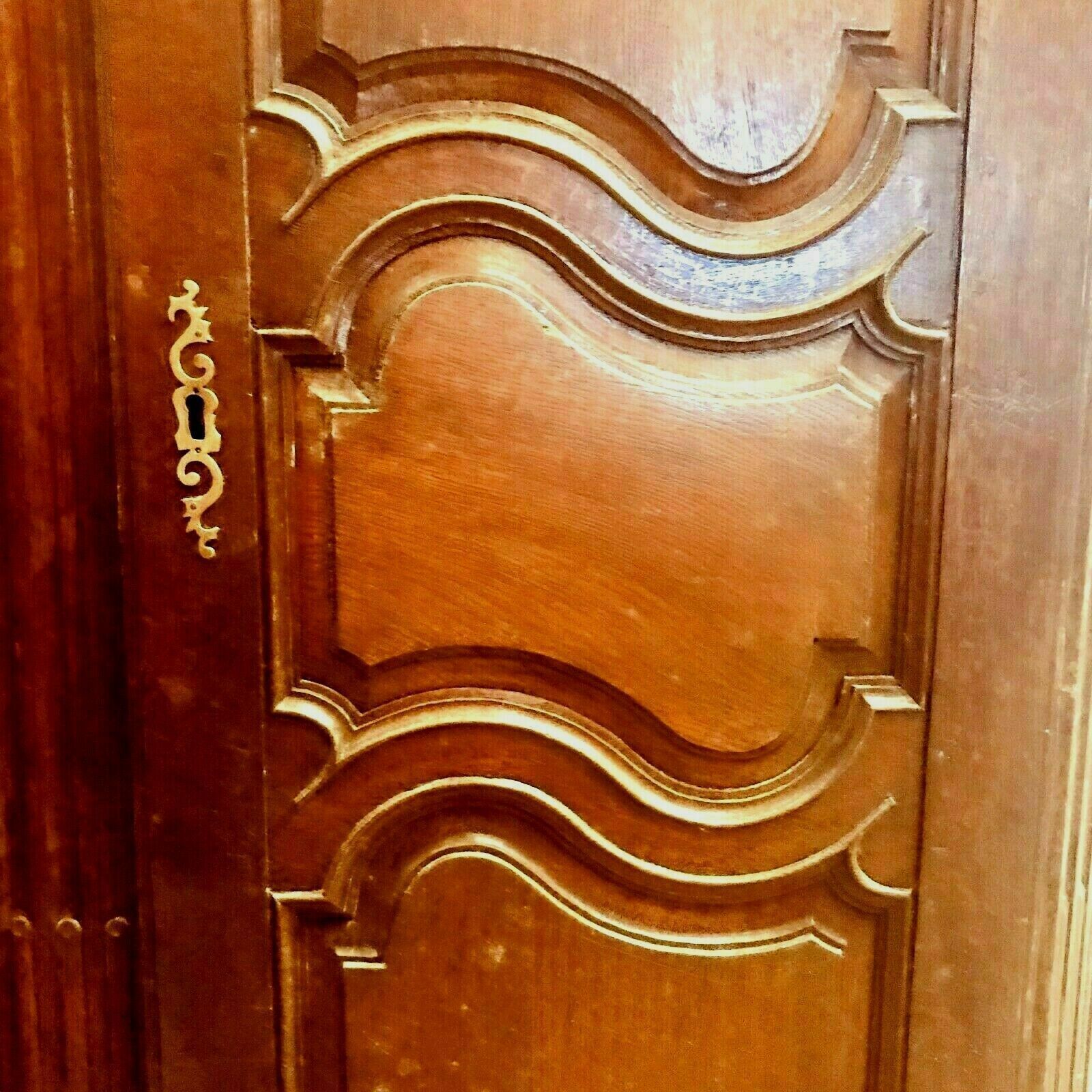 Louis XIV Cabinet In Carved Oak XVIII Century photo 1081.98467325