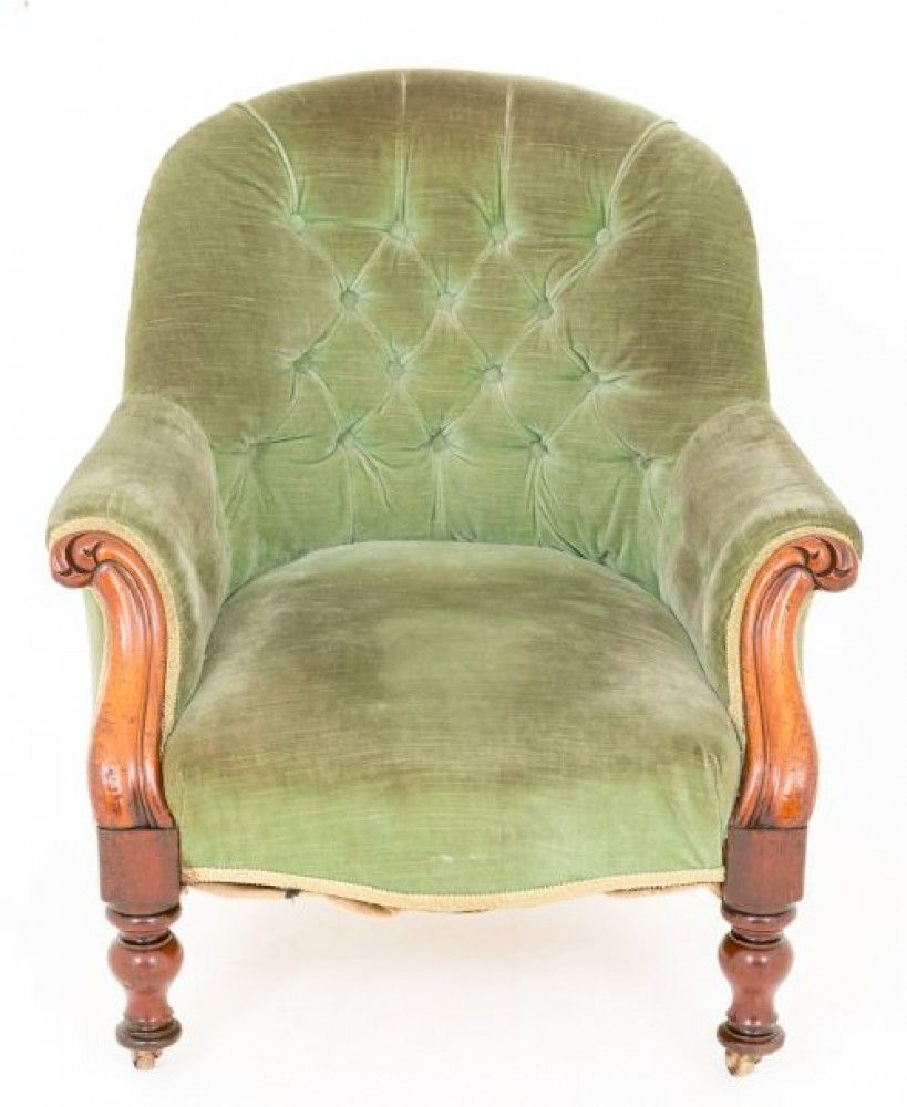 Antique Victorian Tub Chair
