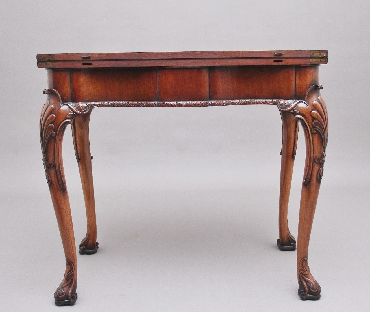 Early 20th Century Walnut Card Table By Howard & Co London photo buy