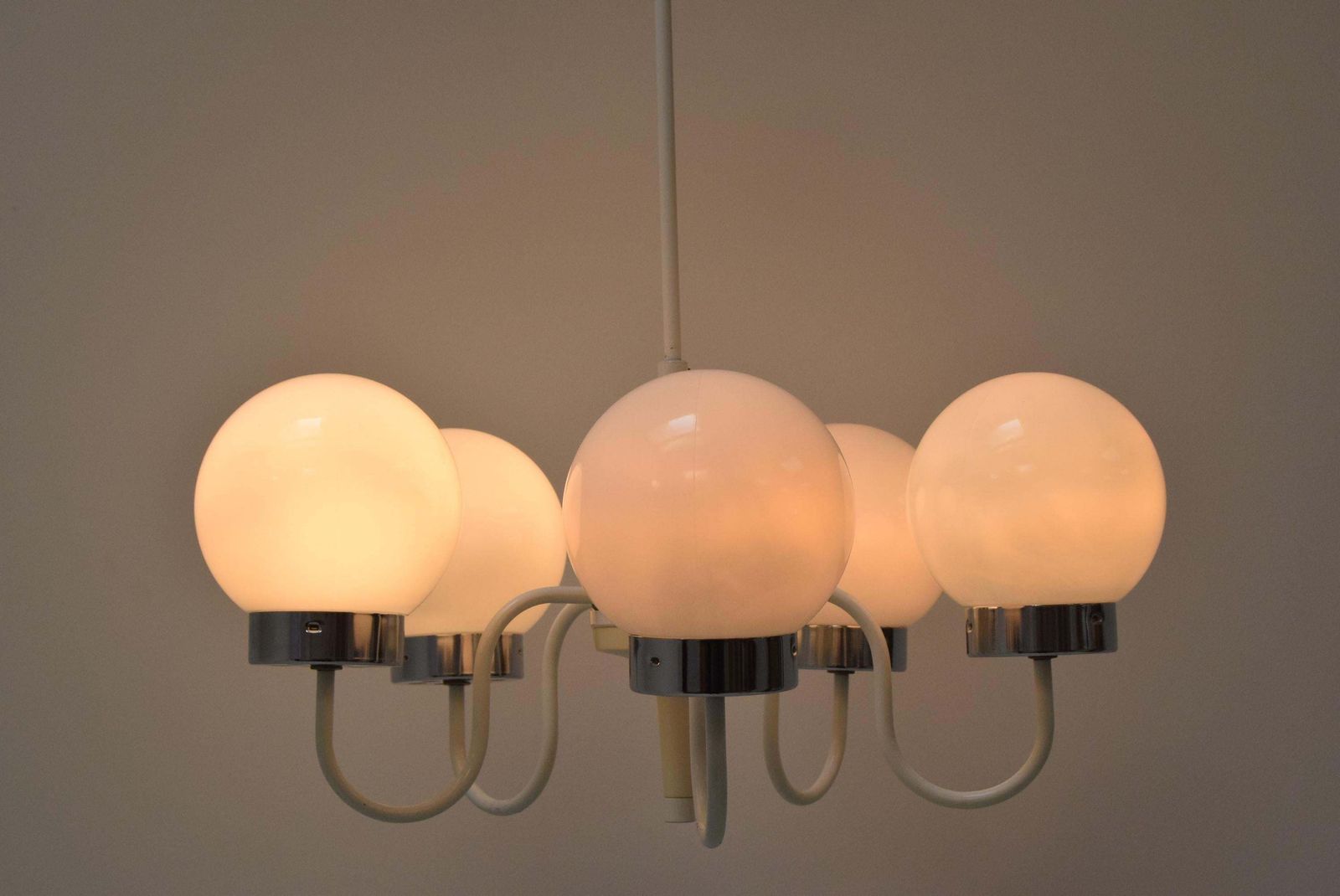 Mid Century Chandelier Jílové U Děčína, 1970´S. photo vintage