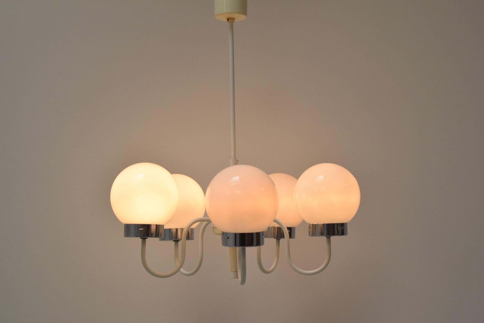 photo furniture Mid Century Chandelier Jílové U Děčína, 1970´S.