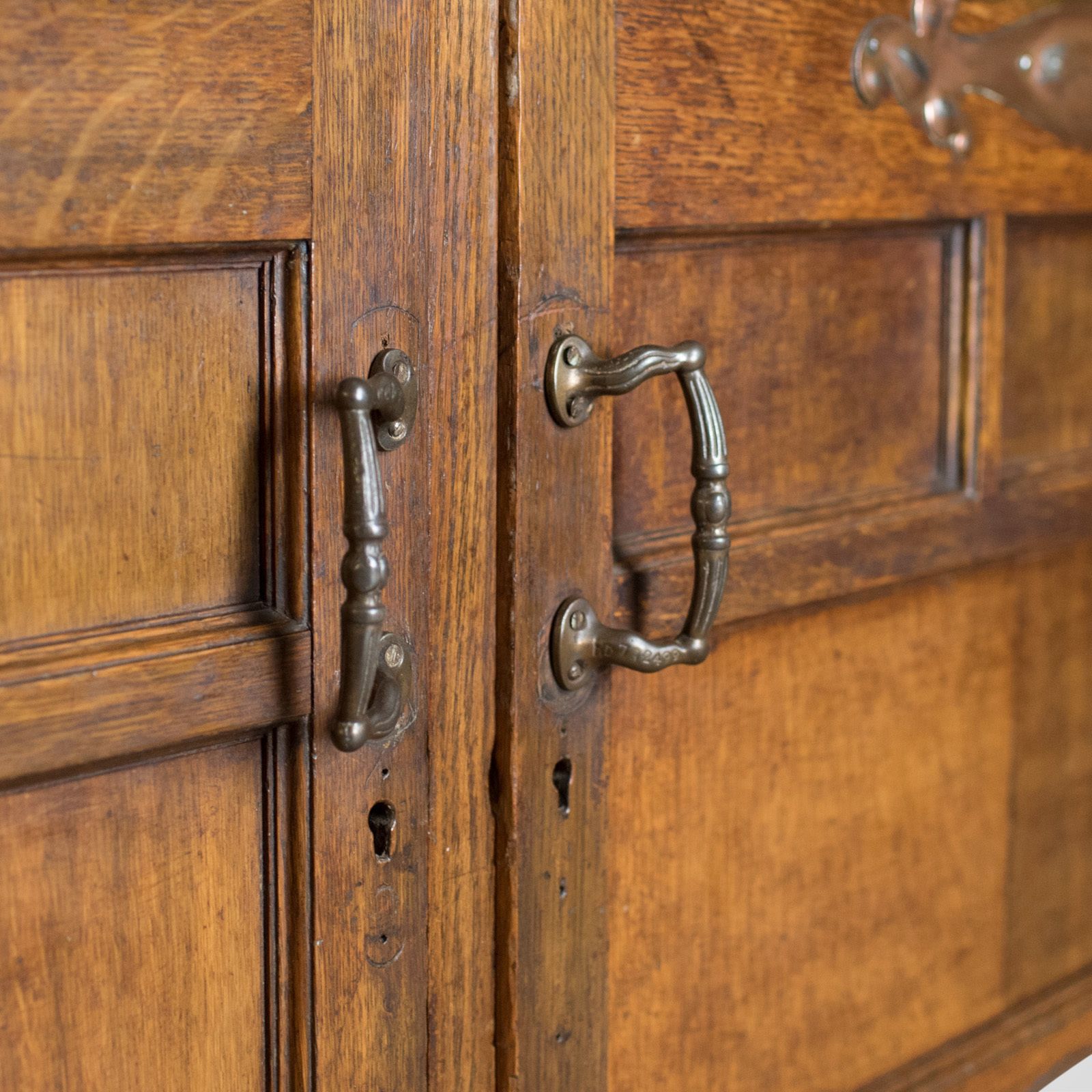 Antique Sideboard, English Oak, Arts & Crafts Cabinet, Liberty Taste, Circa 1900 photo furniture
