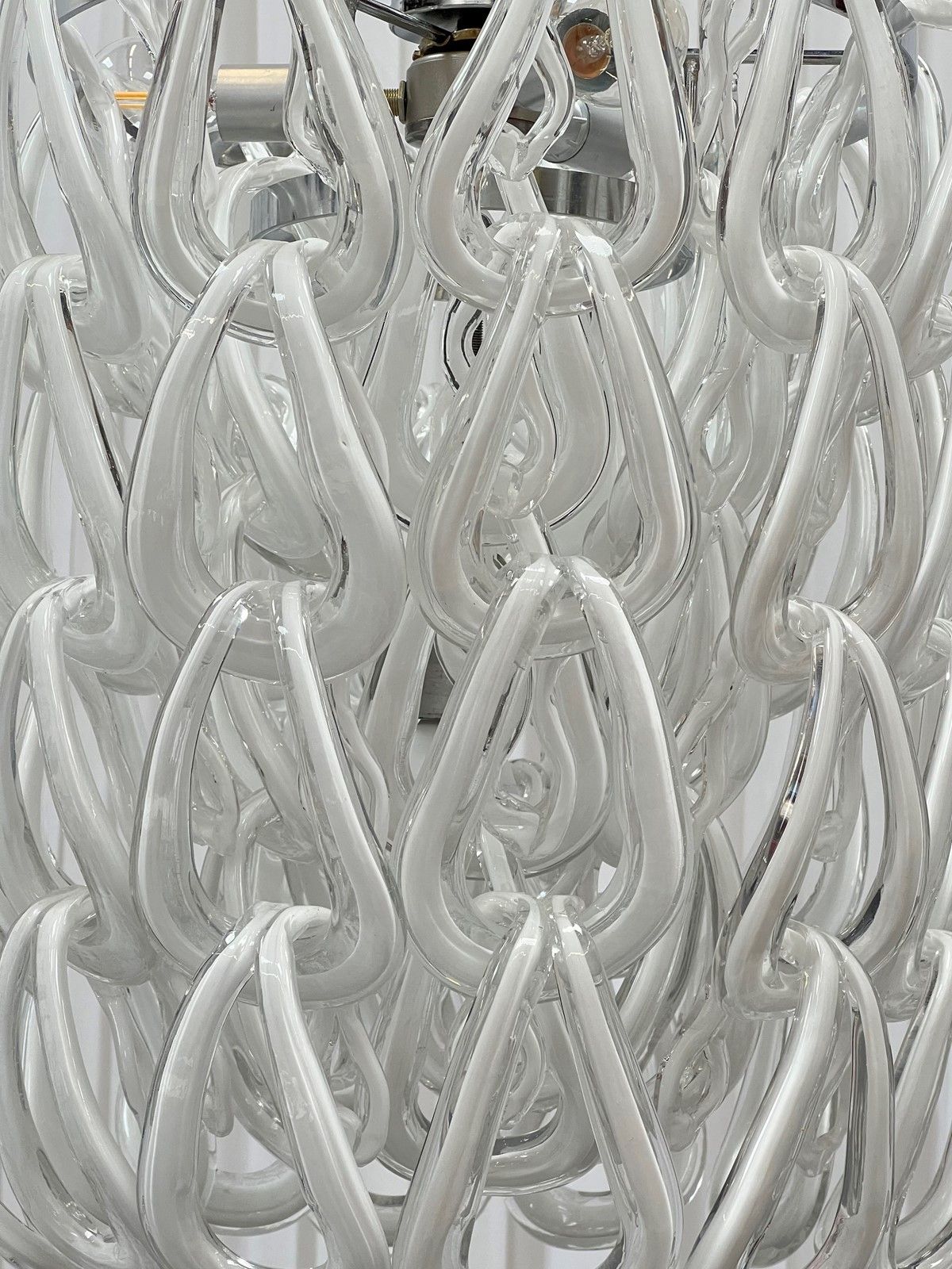 Vistosi Chandelier Designed By Angelo Mangiarotti photo buy