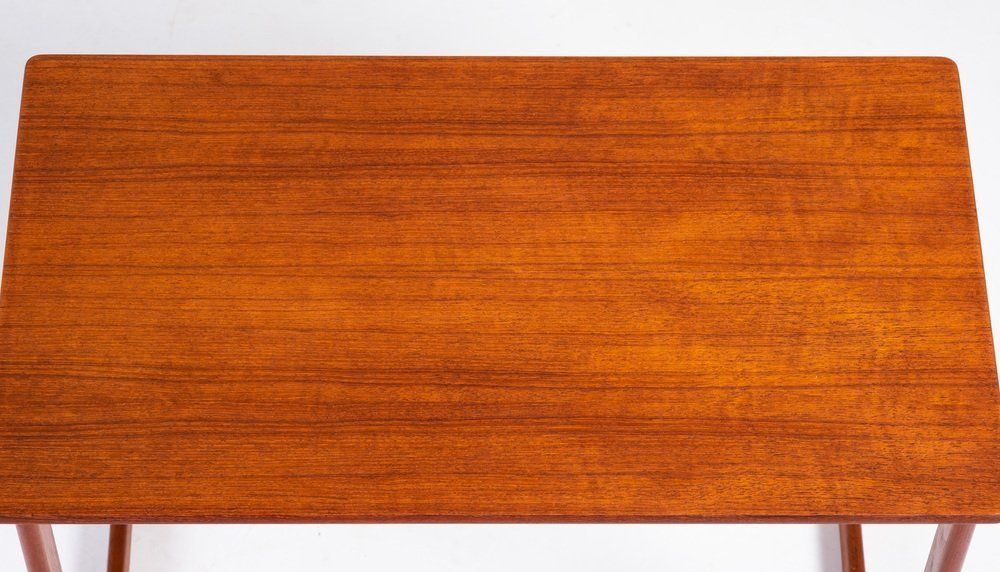 Nesting Tables In Teak By Johannes Andersen For Cfc Silkeborg, Denmark, 1950s, Set Of 3 photo vintage
