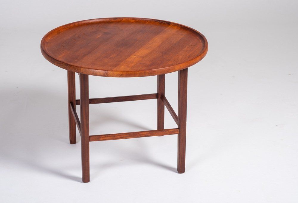 Side Table In Solid Teak, Denmark, 1960s