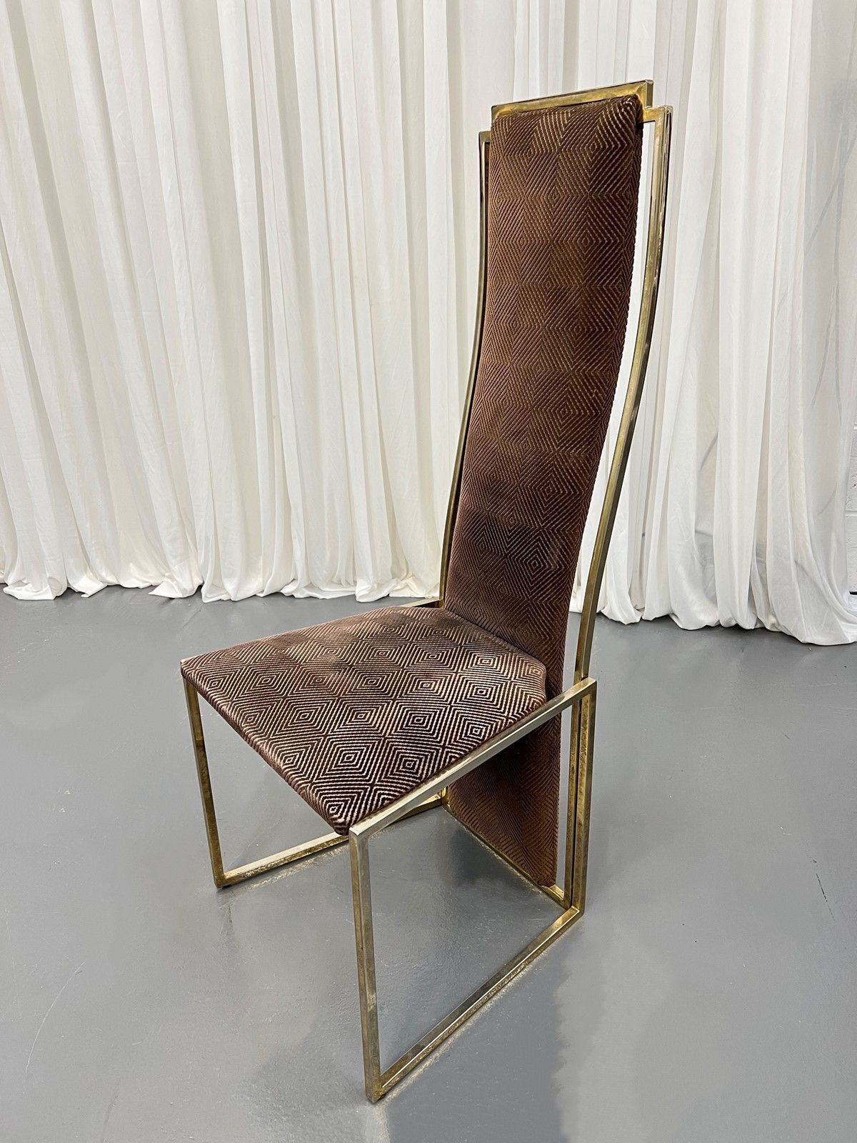Exceptional & Rare Dining Chairs By Alain Delon photo Furniture