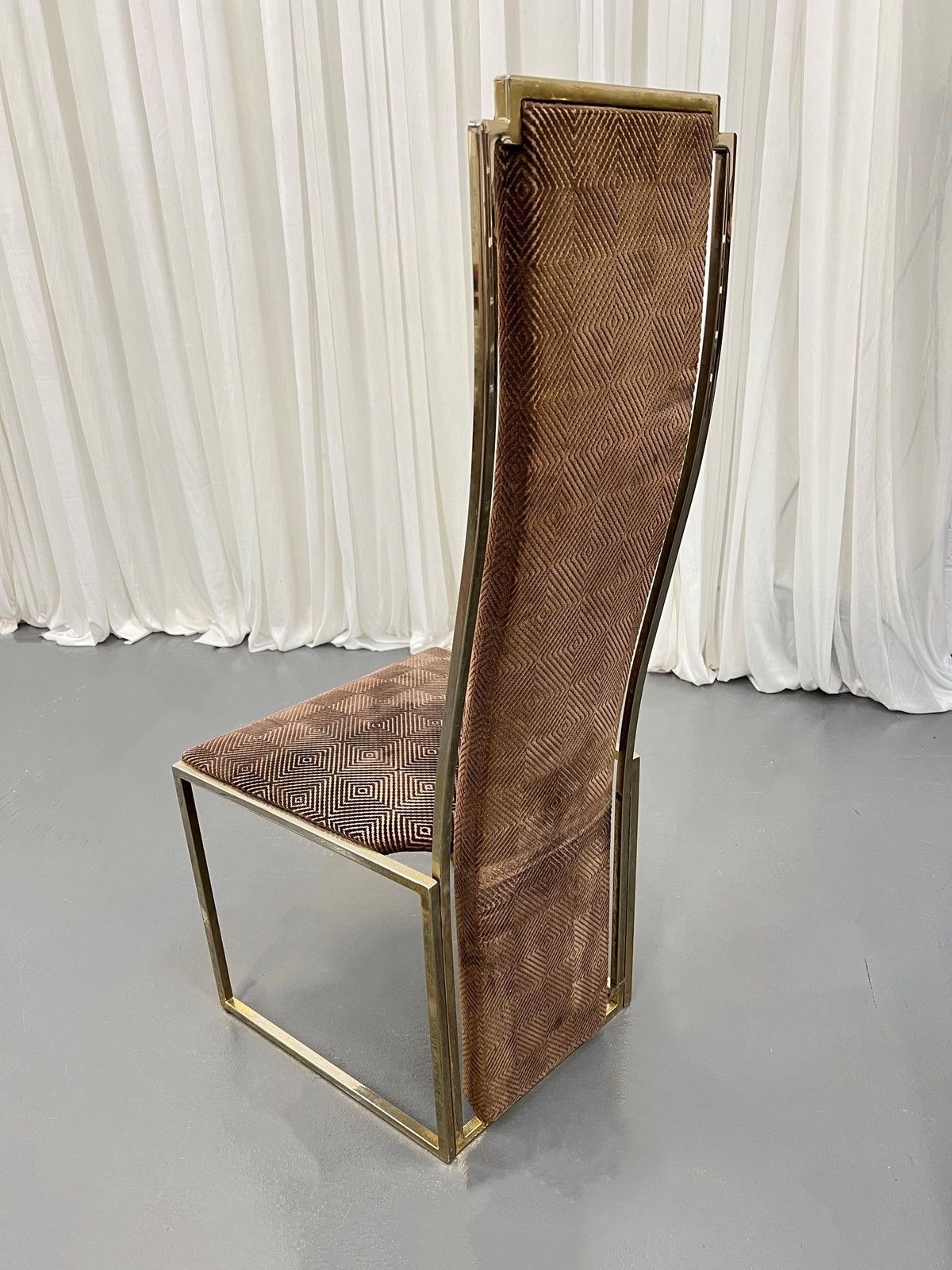Exceptional & Rare Dining Chairs By Alain Delon photo 1733.0