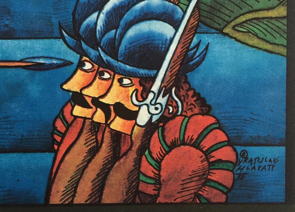 photo furniture Movie Poster, A Twelve Year Old Pirate, Vratislav Hlavatý, 1975