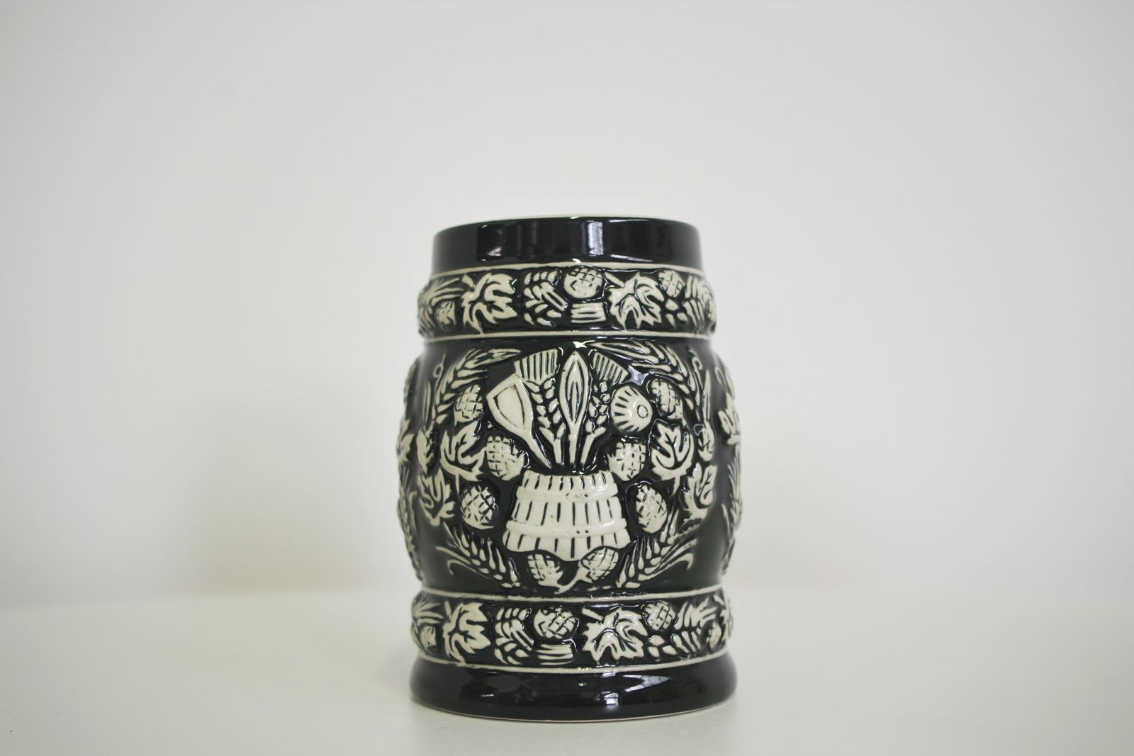 Porcelain Beer Mugs, 1980s, Set Of 3 photo Home Decor
