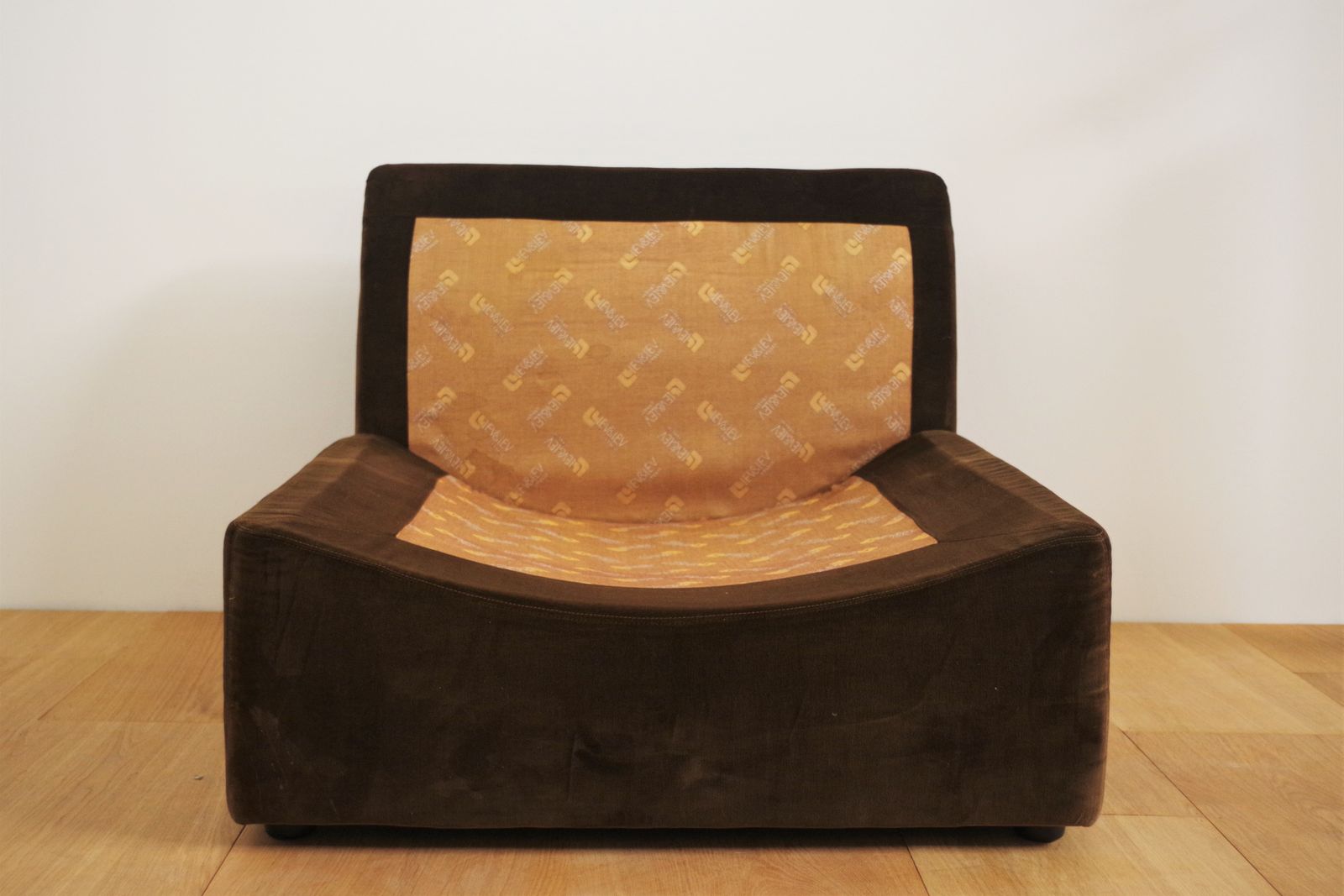 photo buy Panarea Modular Armchairs In Chenille From Lev & Lev, 1970s, Set Of 5