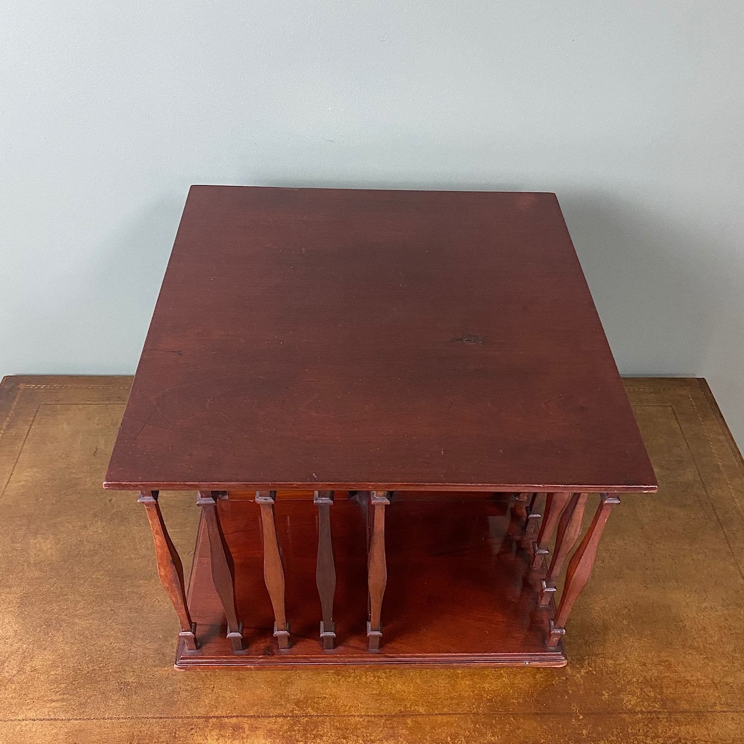 Edwardian Revolving Antique Book Stand photo Furniture