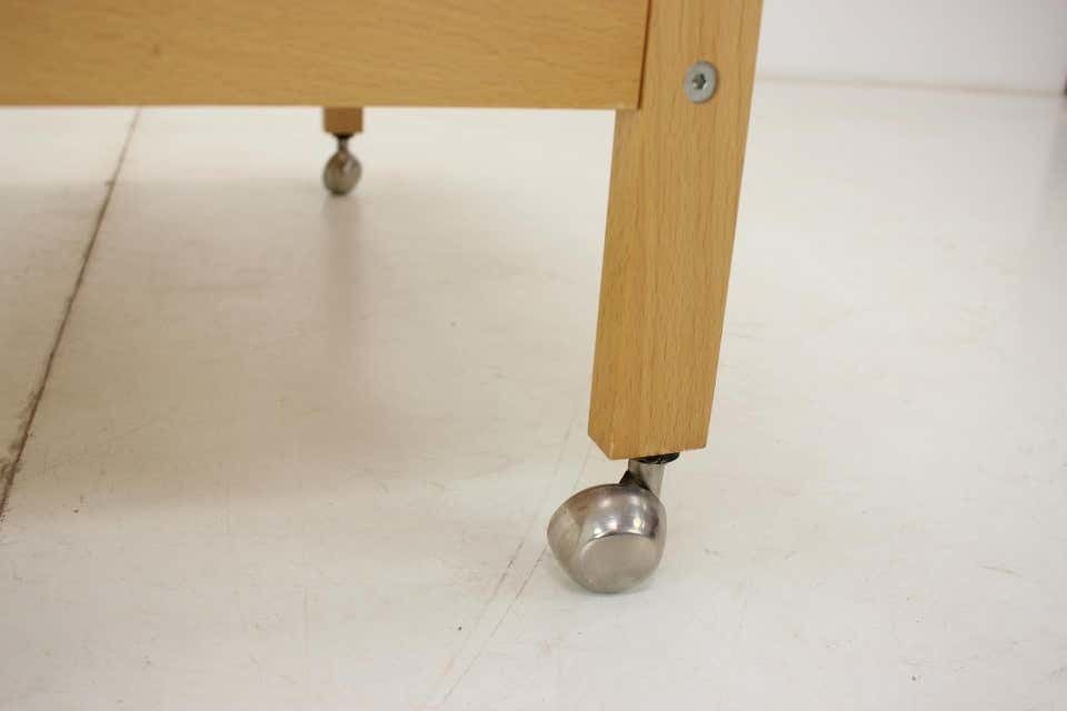 Mobile Serving Table Of The 1980s, Czechoslovakia photo vinterior