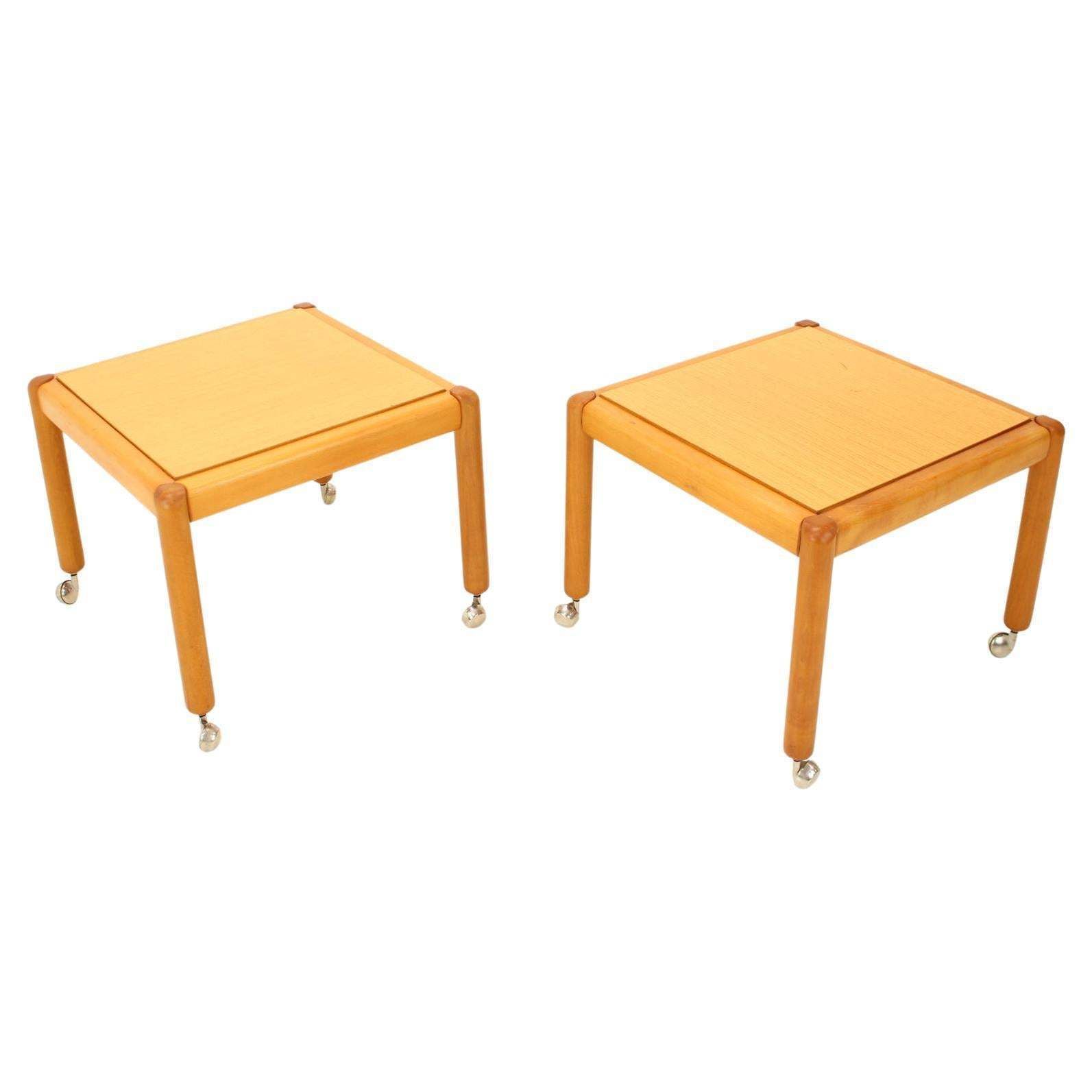 1970s Mobile Conference Table, Manufacturer   Ton, Czechoslovakia