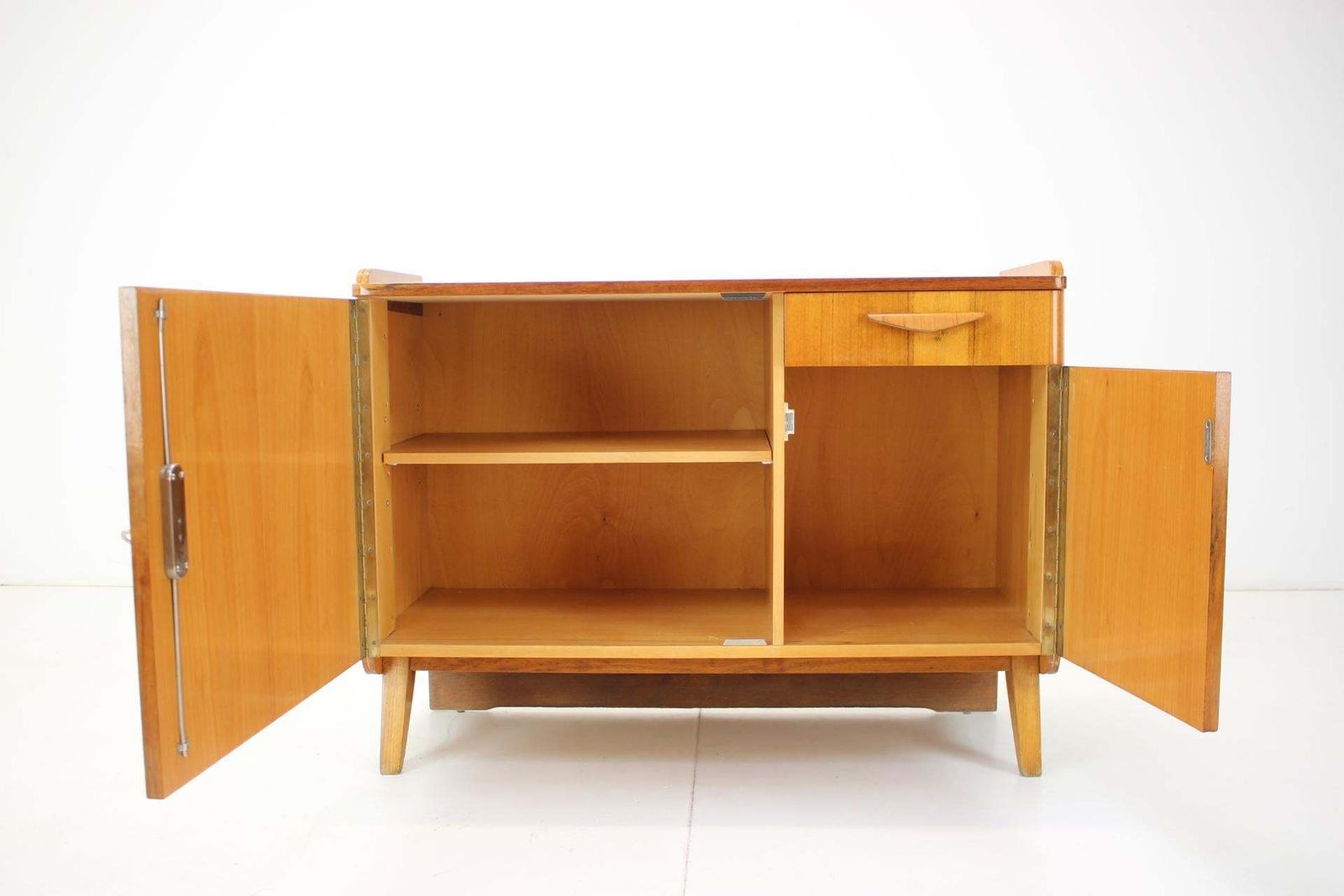 1960s Storage Cabinet By Tatra Pravenec, Designed F.Jirak, Czechoslovakia photo Furniture