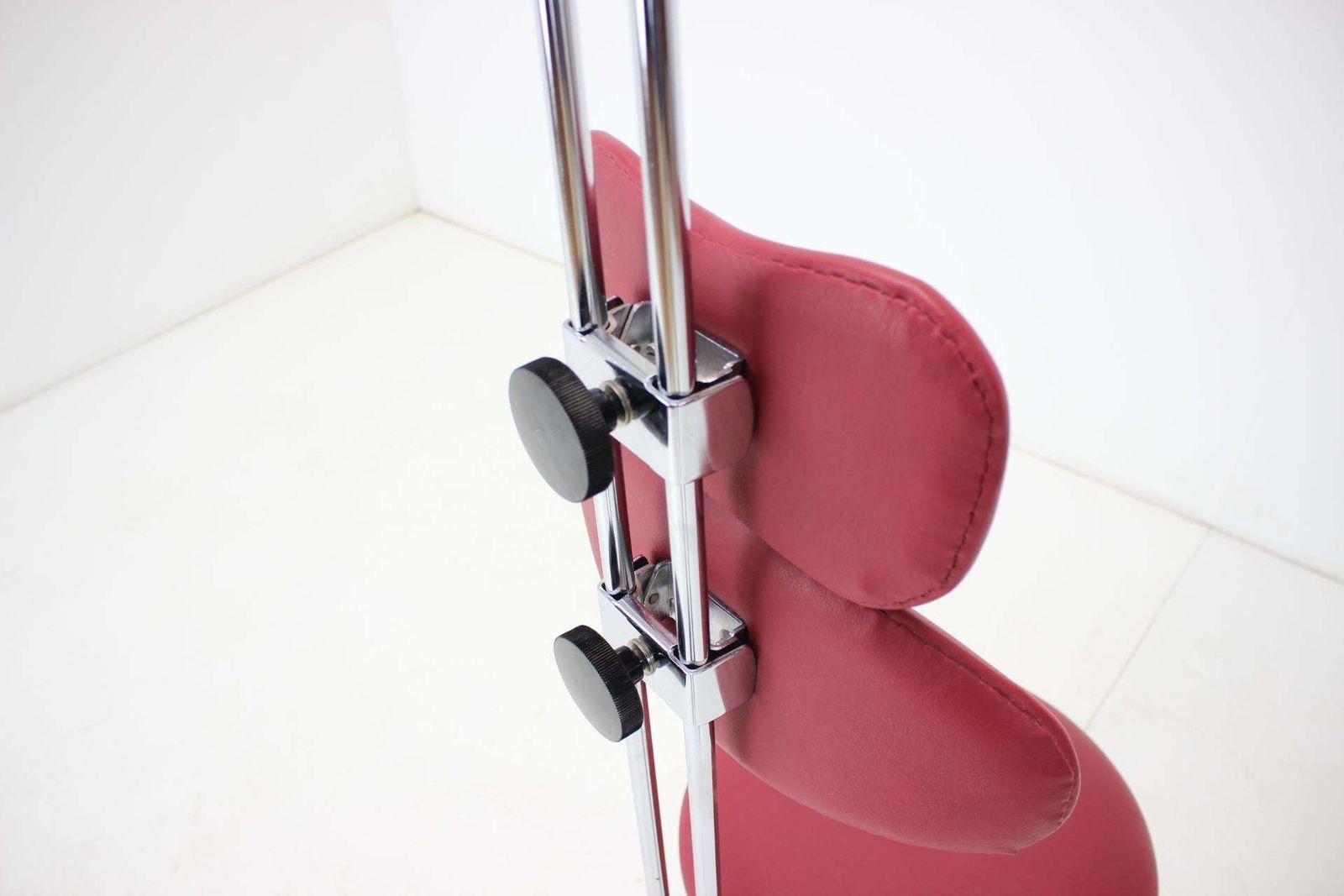 Height Adjustable Swivel Chair 1980s, Czechoslovakia photo vintage