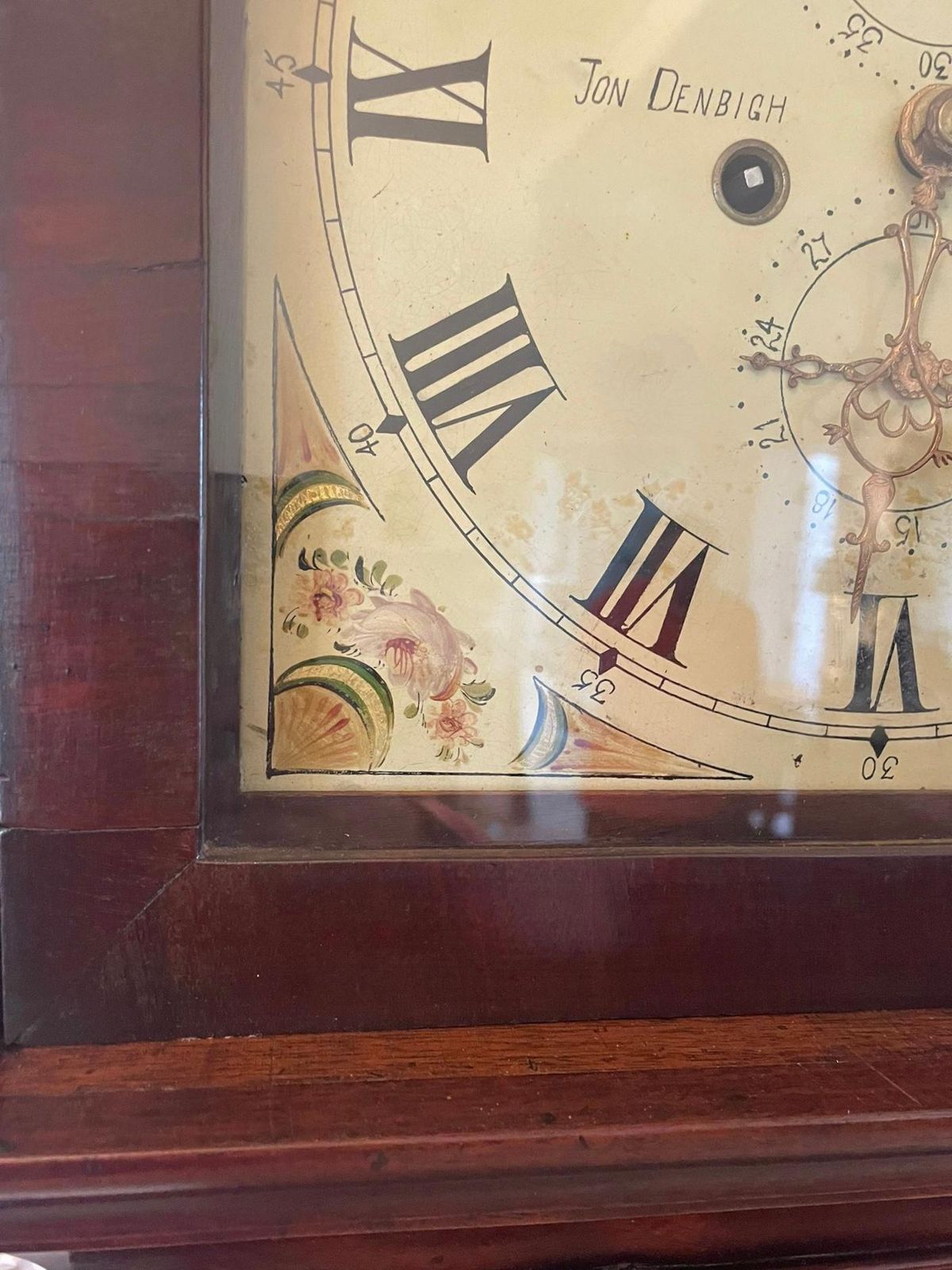 photo for sale Antique George III Superior Quality Mahogany Inlaid Eight Day Longcase Clock