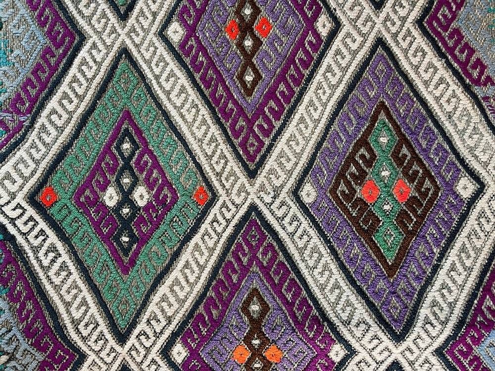 photo for sale Traditioneel Turks Mini Kilimkleed, Vintage Anatolisch Turks Kilimkleed, 87 X 44 Cm