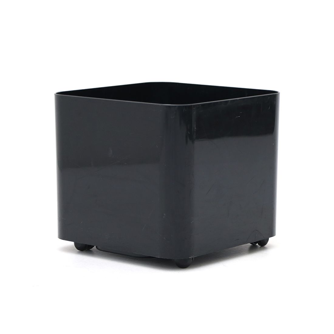 “Crescendo” Planter In Black Abs By Isao Hosoe For Bilumen, 1970s photo 85.0