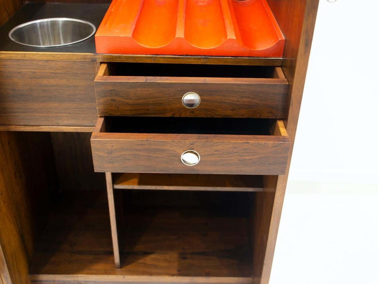 photo buy Wooden Free Standing Dry Bar With Flip Up Top
