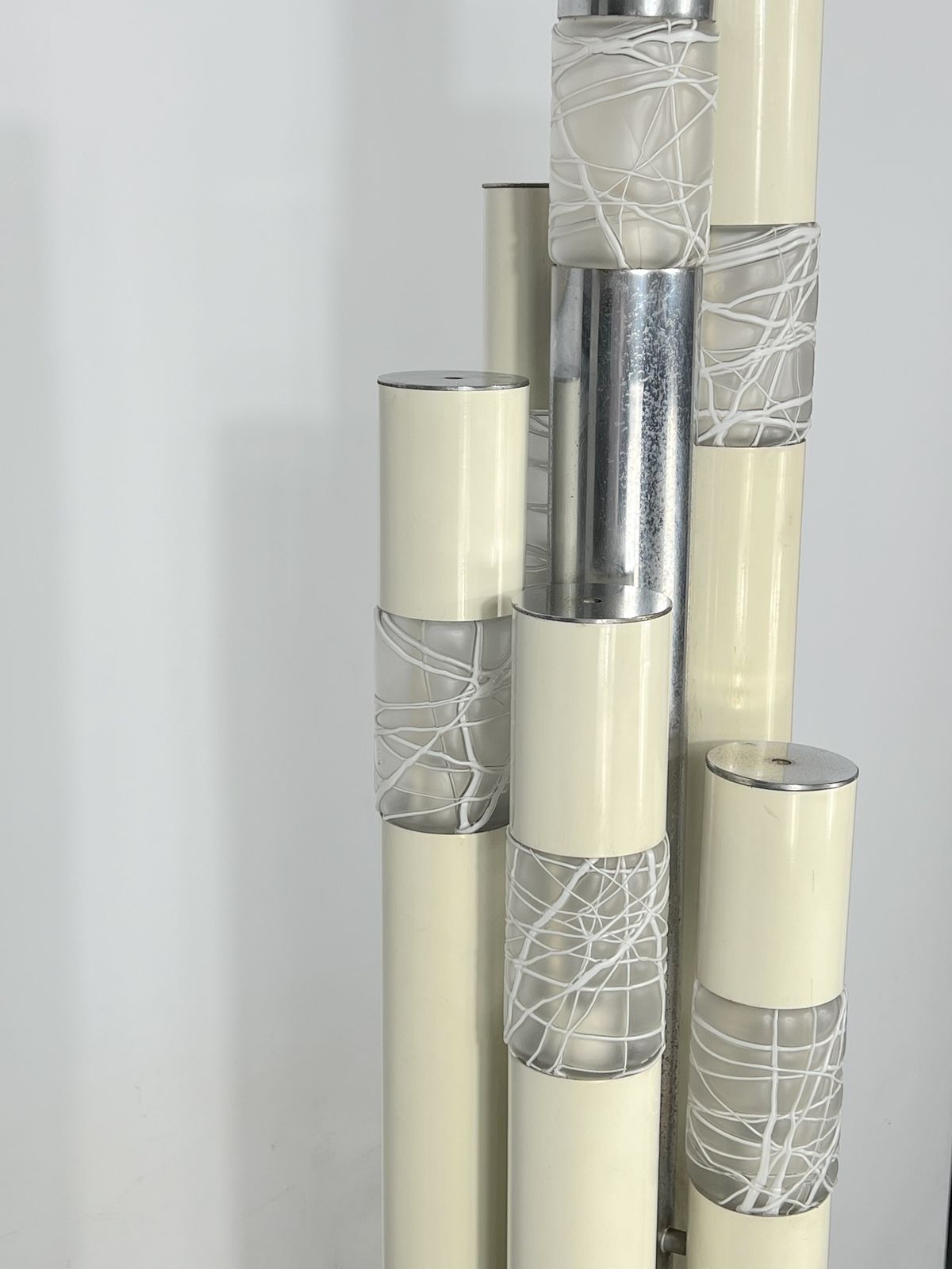 Vintage Esperia Floor Lamp Designed By Angelo Brotto. 1970s photo furniture