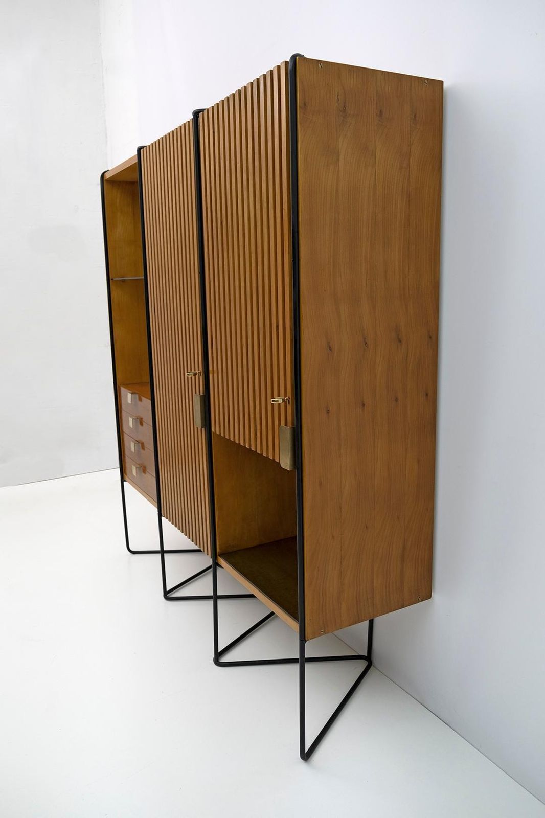Taichiro Nakai Teak Wall Cabinet By Consorzio La Permanente Mobili, 1950s photo 19848.0