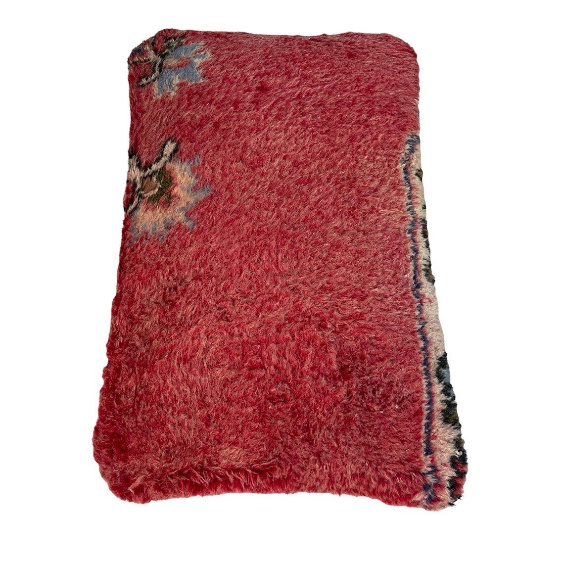 12'' X 20'' Vintage Hand Made Rug Cushion Cover, 30 X 50 Cm Decorative Rug Pillow Cover, Large Vintage Turkish Rug Cushion Cover photo 70.0