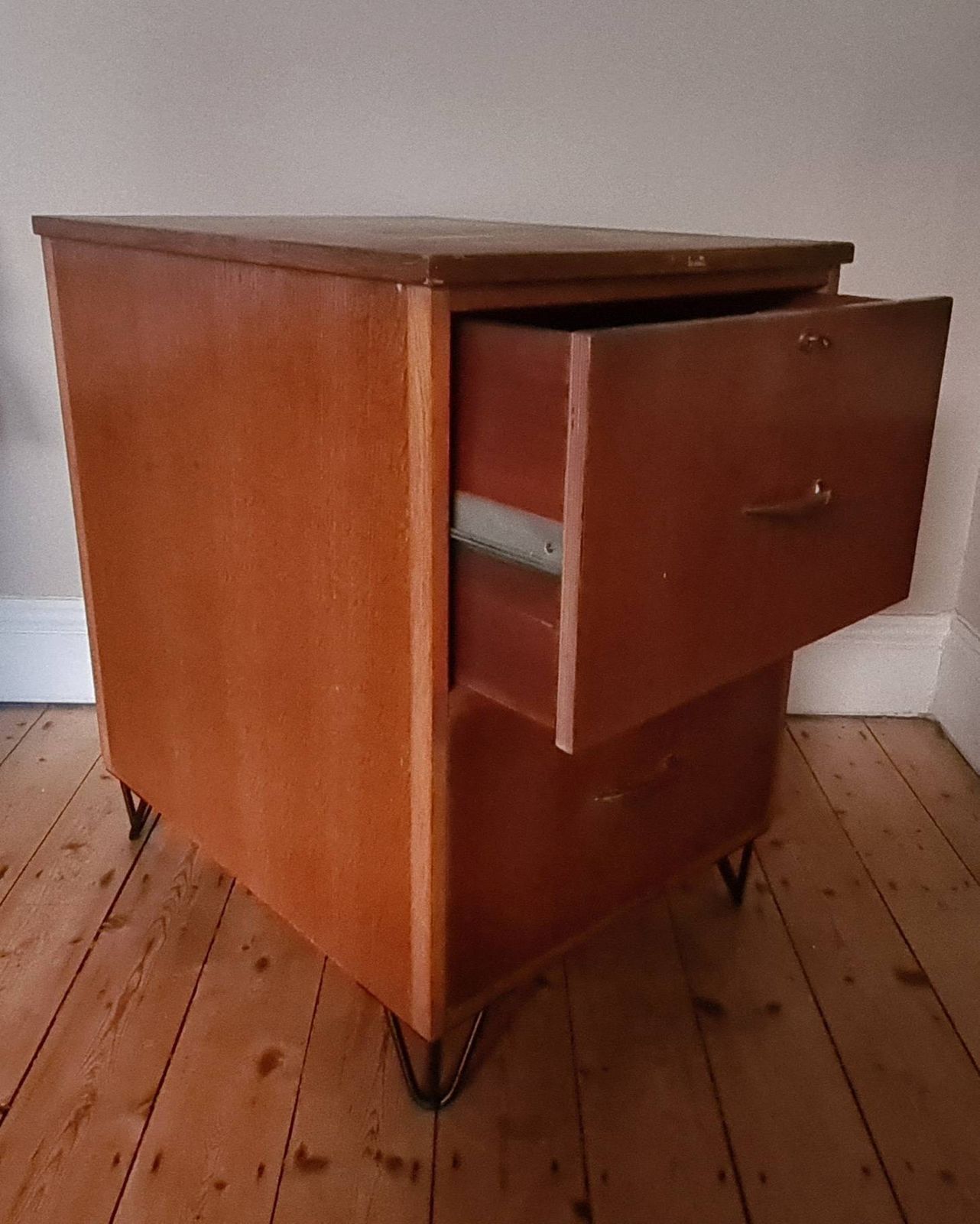 Vintage Teak Set Of Drawers / Bar / Filing Cabinet photo vinterior