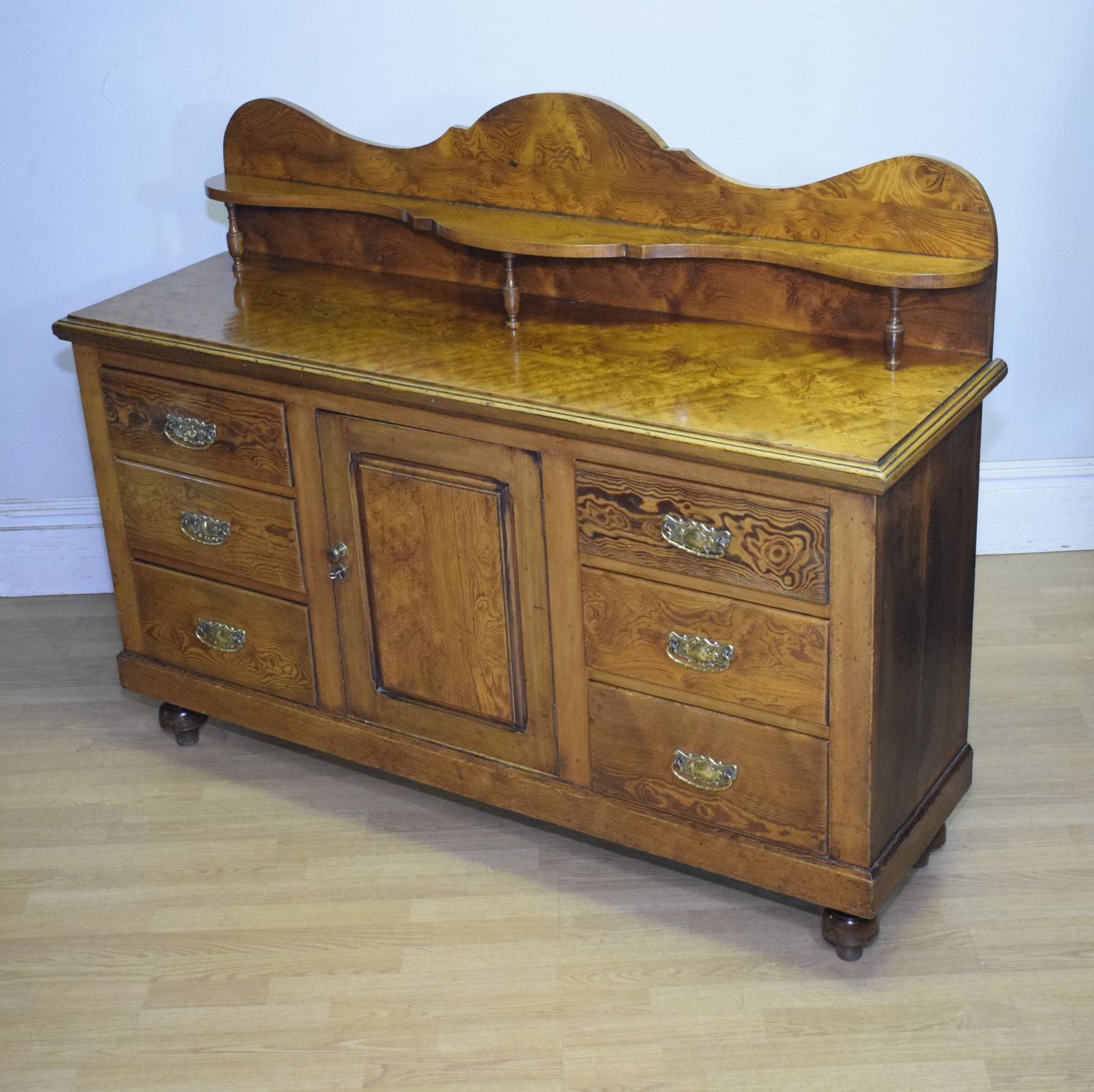 Furniture Victorian Dresser Base, 1800s, Pine photo