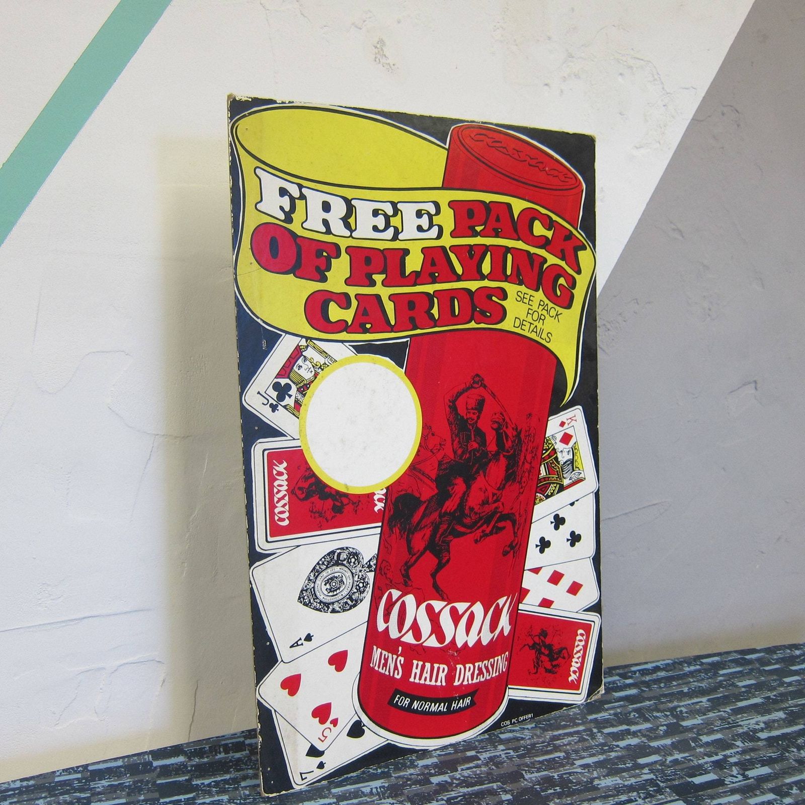 Vintage 1960s Advertising Sign Poster Playing Cards photo 50.0