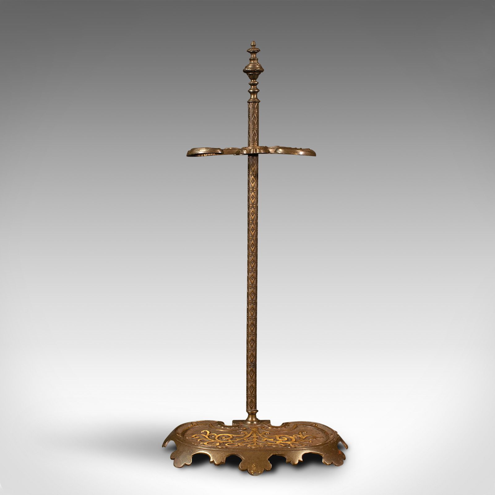 Antique Stick Stand, French, Brass, Hall, Umbrella Rack photo furniture