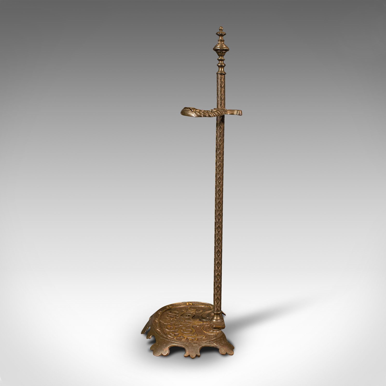 Antique Stick Stand, French, Brass, Hall, Umbrella Rack photo Home Decor