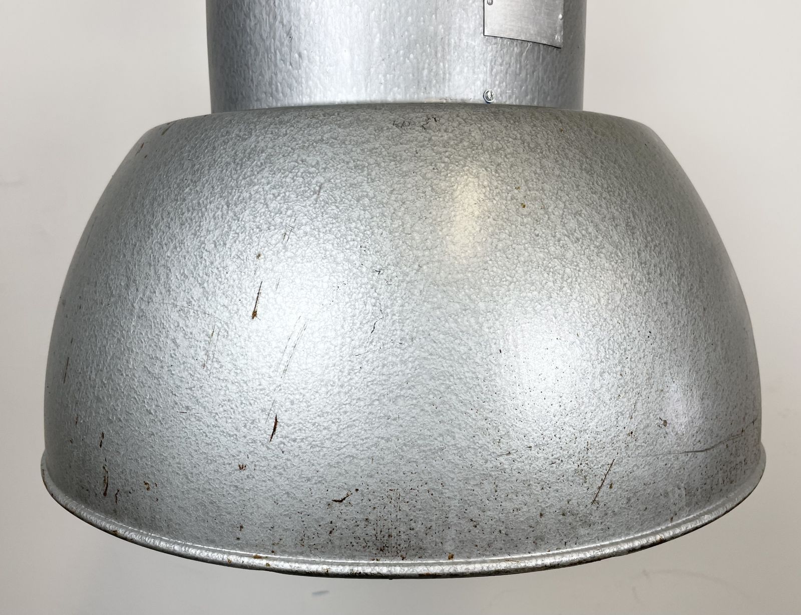 photo for sale Industrial Polish Factory Pendant Lamp From Mesko, 1970s, 2x