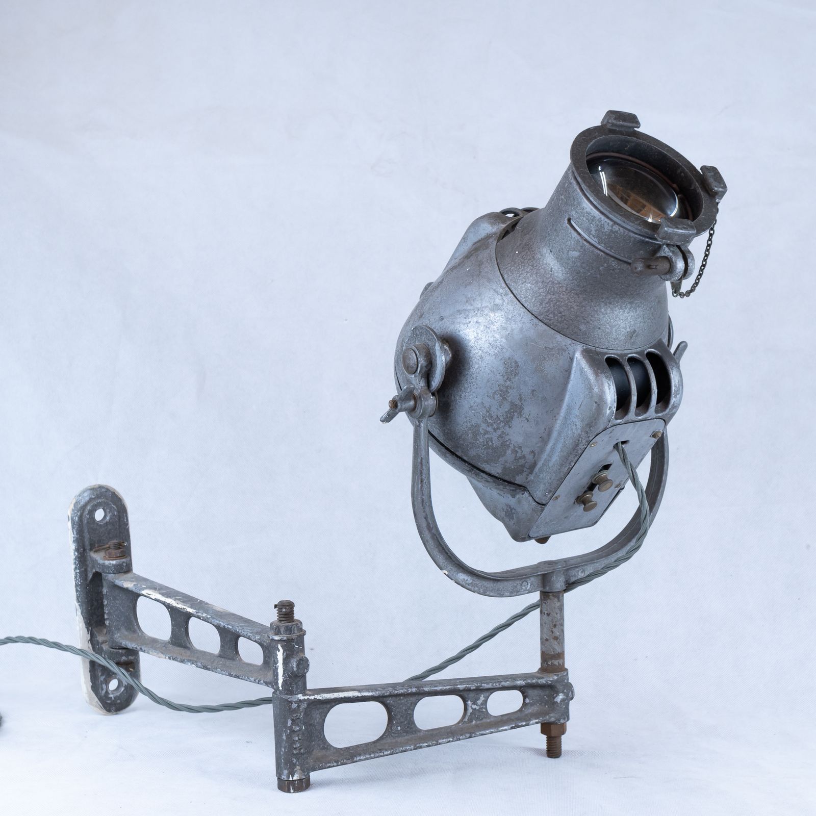 Vintage Furse Theatre Spotlight Ade In England By W.J.Furse & Company. 1940s 50s photo for sale