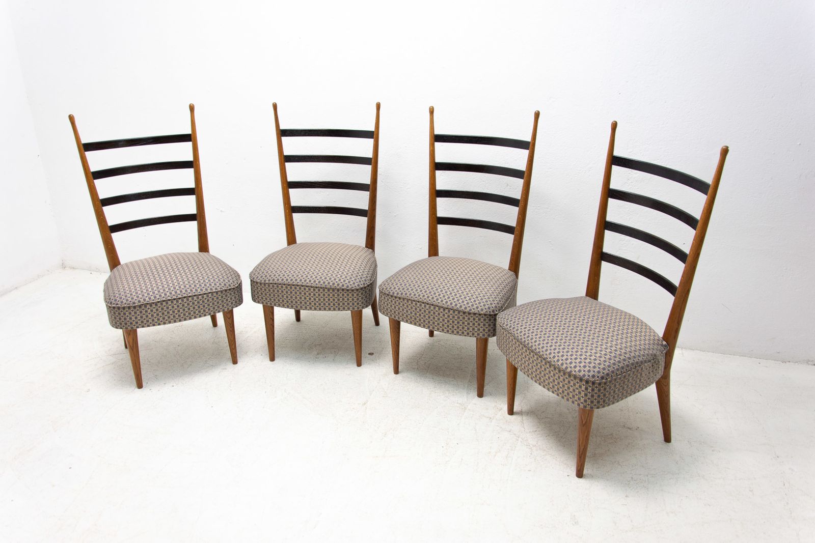 Dining Chairs By Josef Pehr Czechoslovakia 1940´S Set Of 4 photo for sale