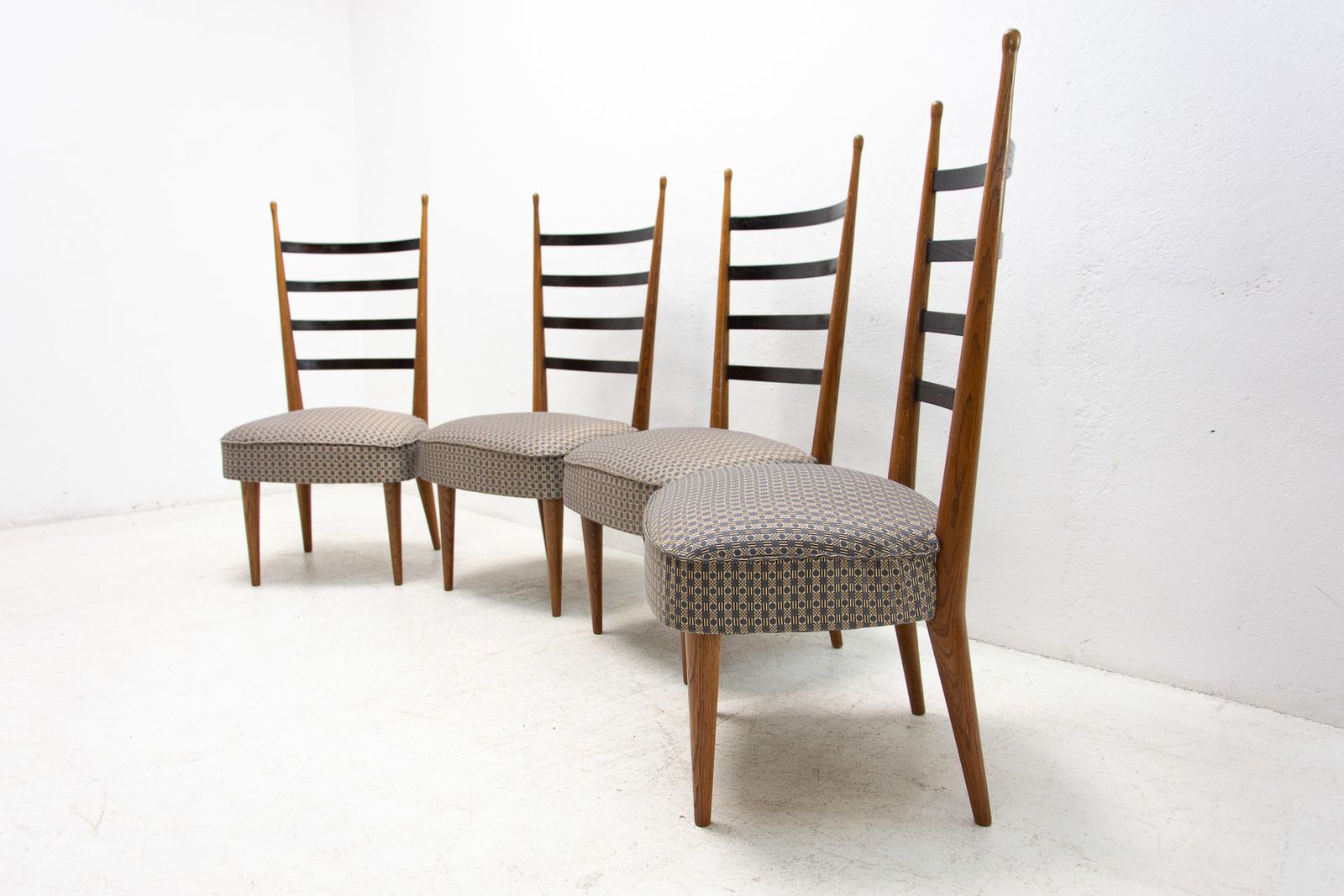 Dining Chairs By Josef Pehr Czechoslovakia 1940´S Set Of 4 photo buy