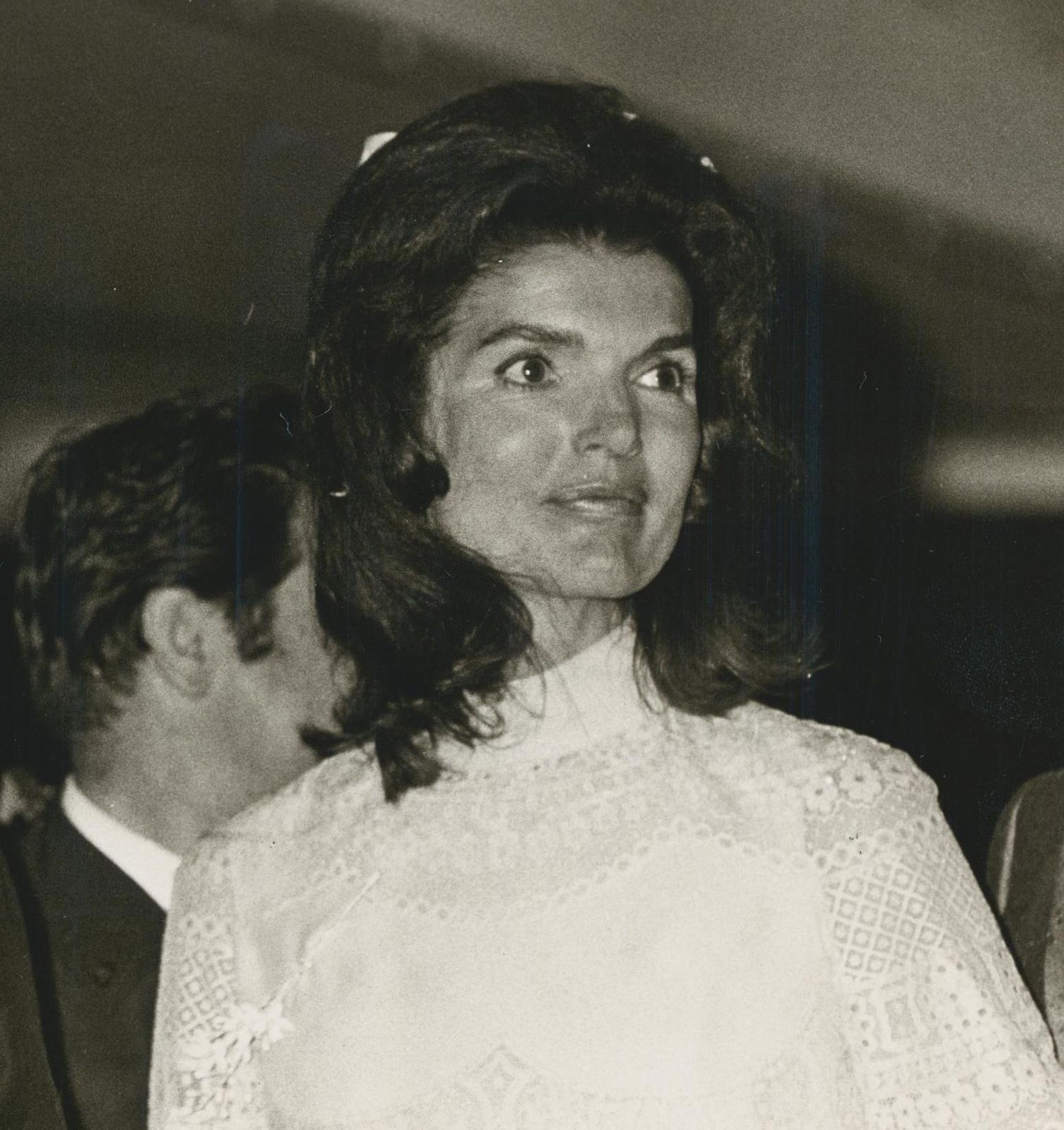 Reception, Jackie Kennedy Onassis, Greece, 1968, 20,2 X 29,9 Cm 1960s photo furniture