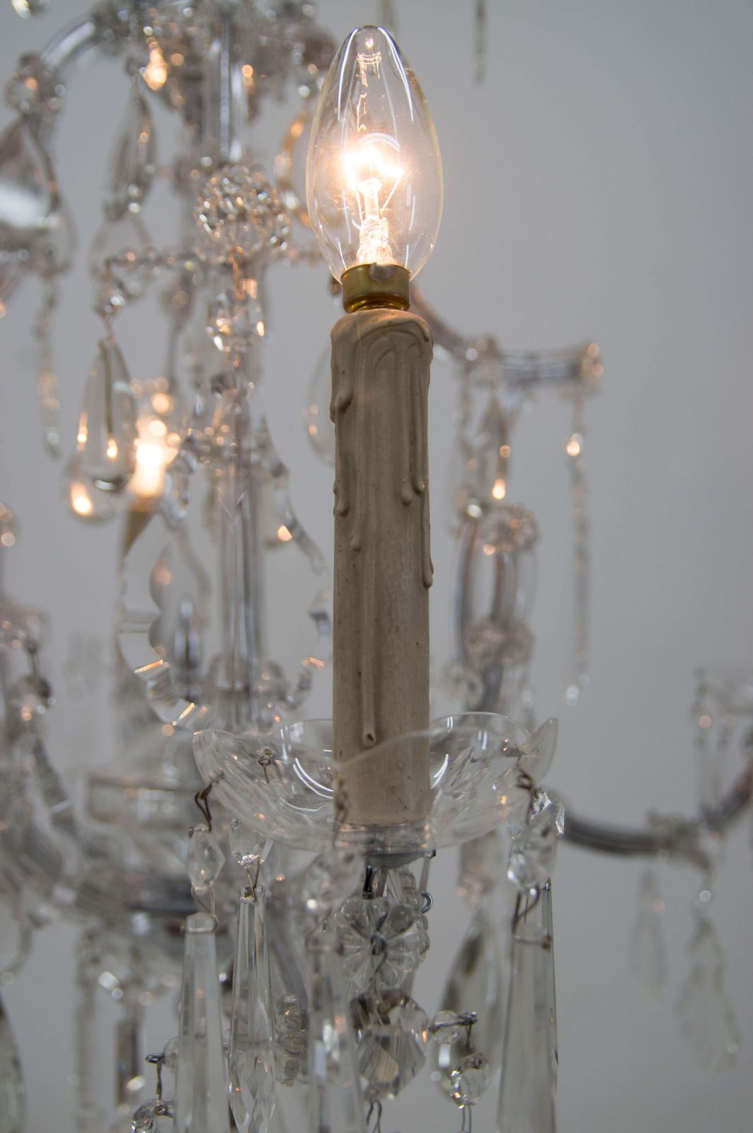 Lighting Maria Theresa Crystal Chandelier, Austria, 1900s photo