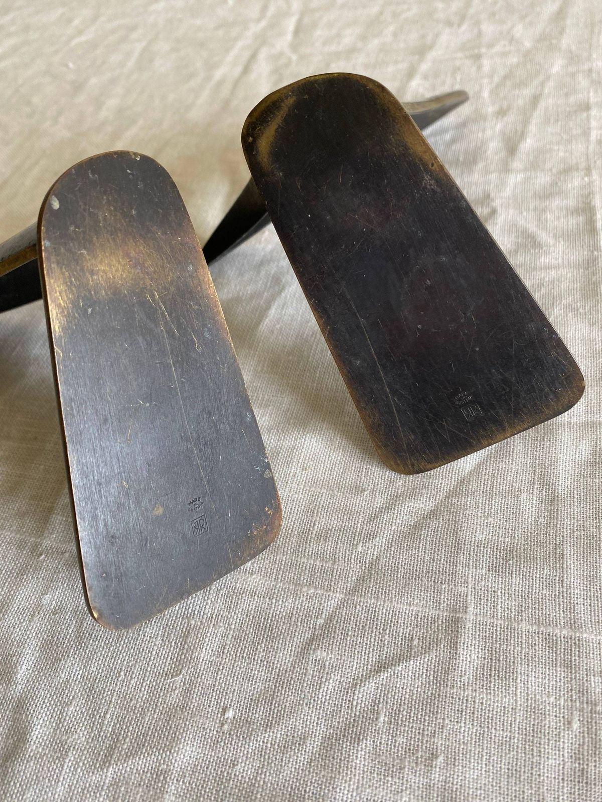 Richard Rohac Pair Of Bronze Bookends, Mid Century C.1950s, Austria photo 490.0