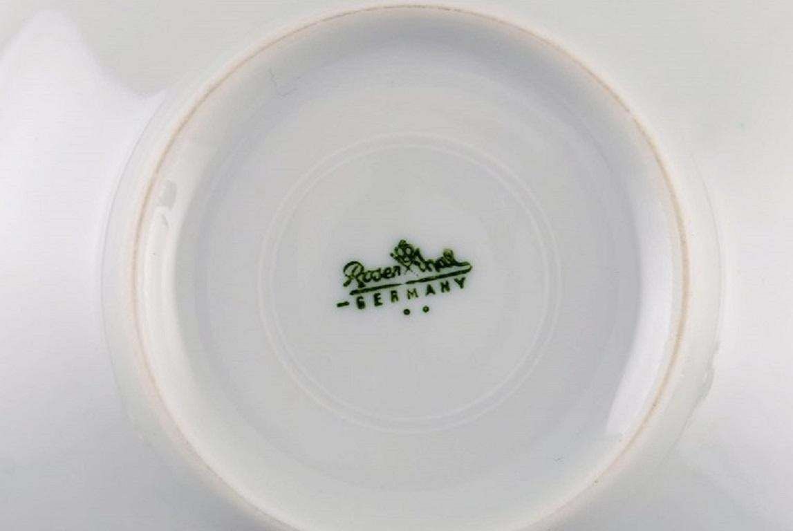 Bjørn Wiinblad For Rosenthal, Romanze Blue Flower Bowl And Large Dish, 1960s photo 162.0
