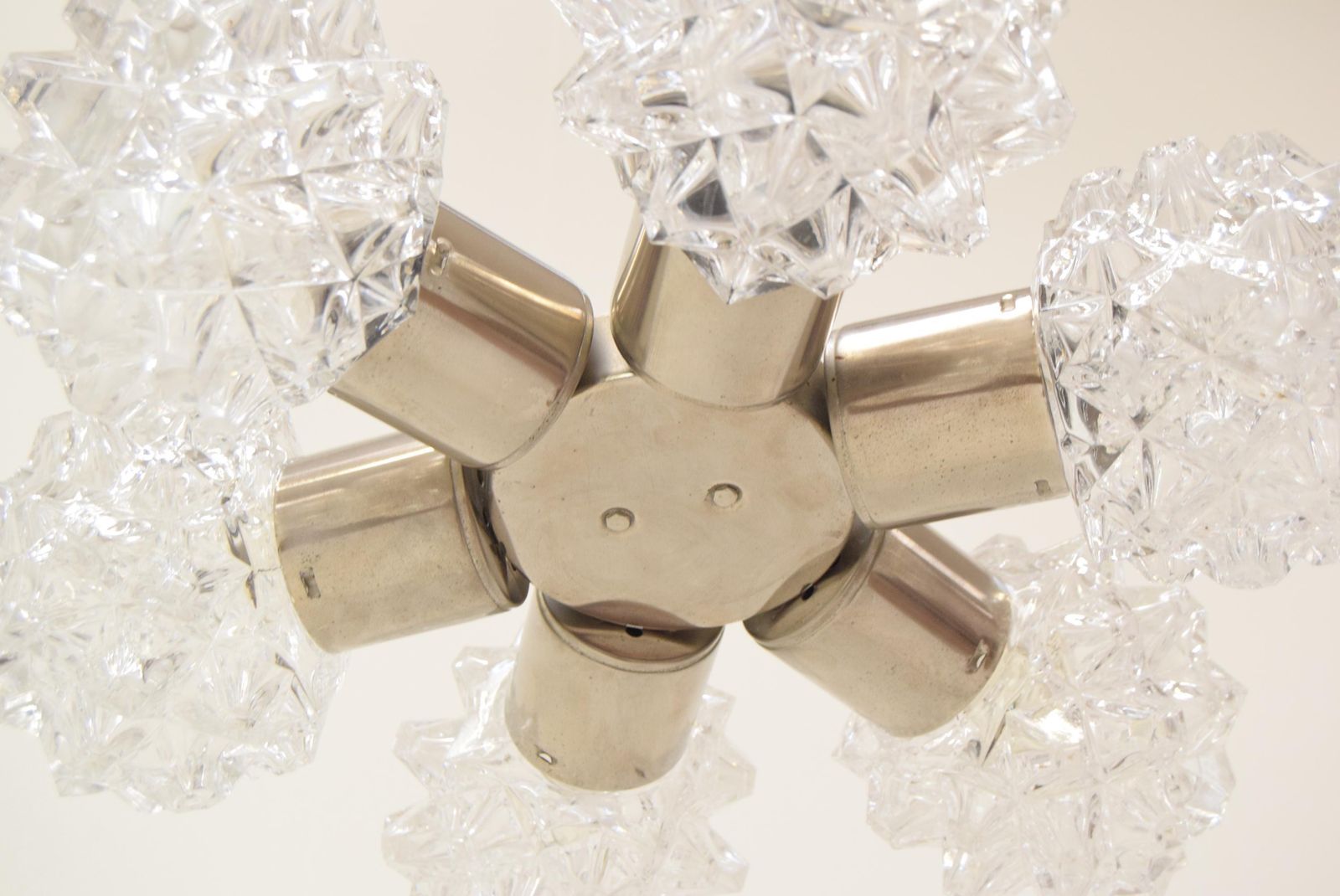 Mid Century Chandelier Kamenický šenov, 1960´S photo vinterior