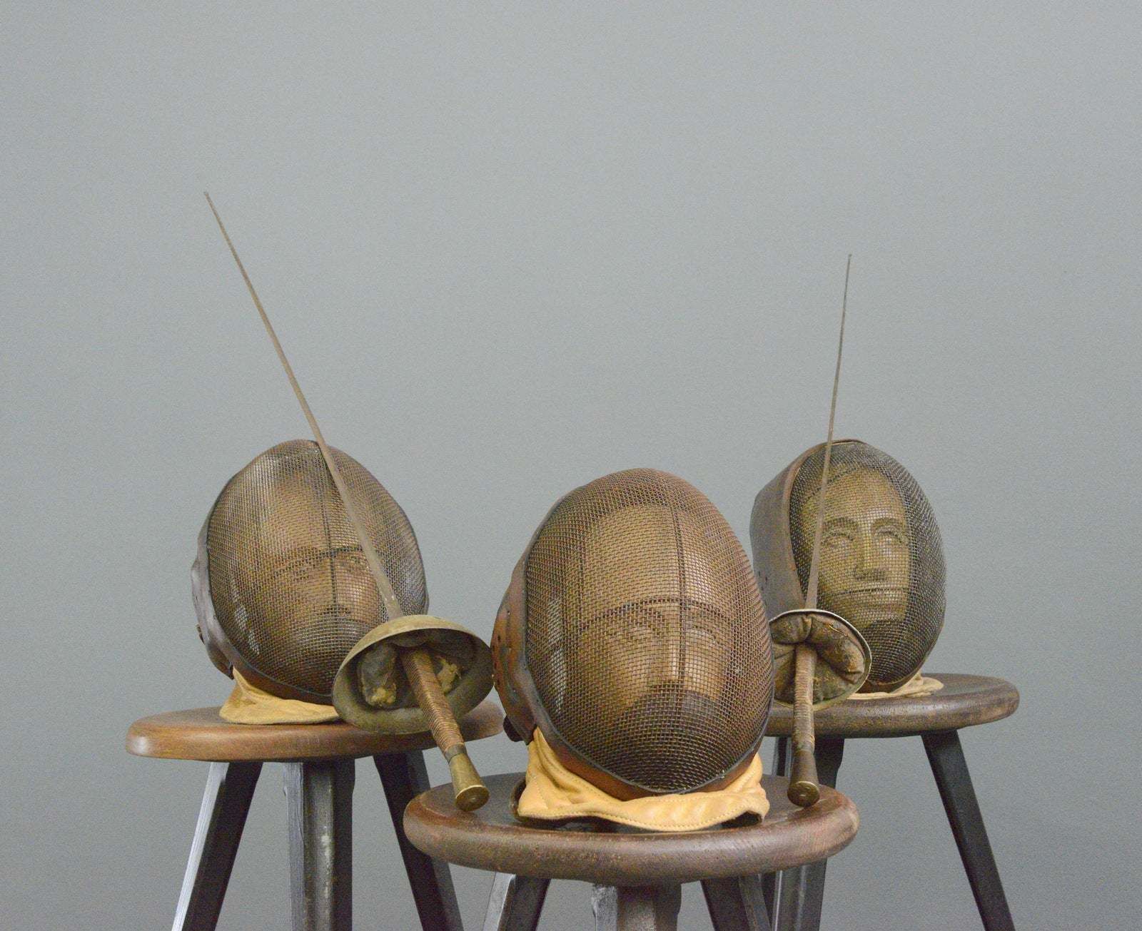 photo furniture Collection Of Fencing Equipment Circa 1920s