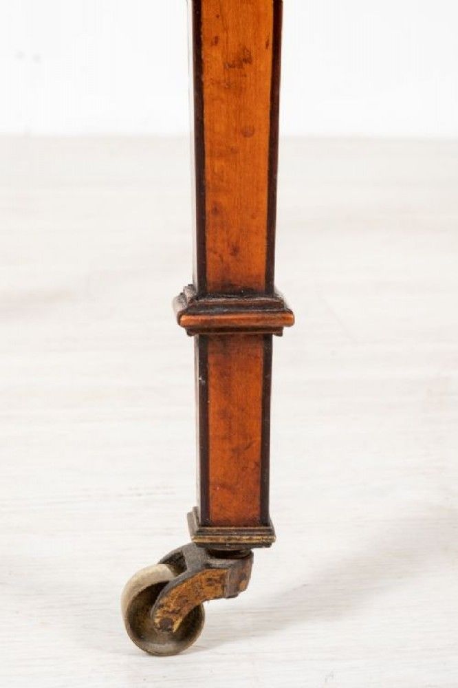 Hepplewhite Card Table   Antique Satinwood Games Tables 1880 photo furniture