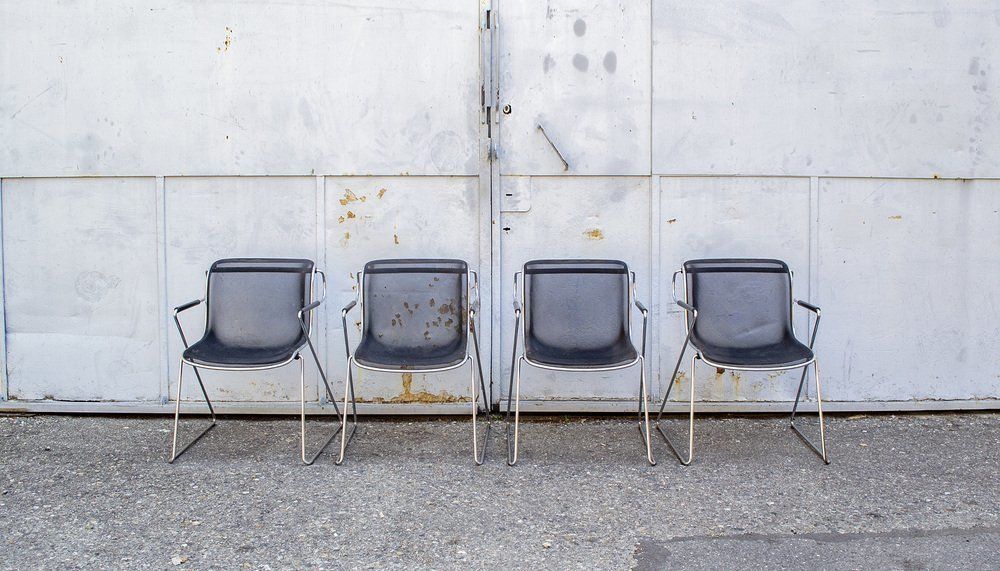 Penelope Chairs By Charles Pollock For Castelli, 1982, Set Of 4. photo 1699.36