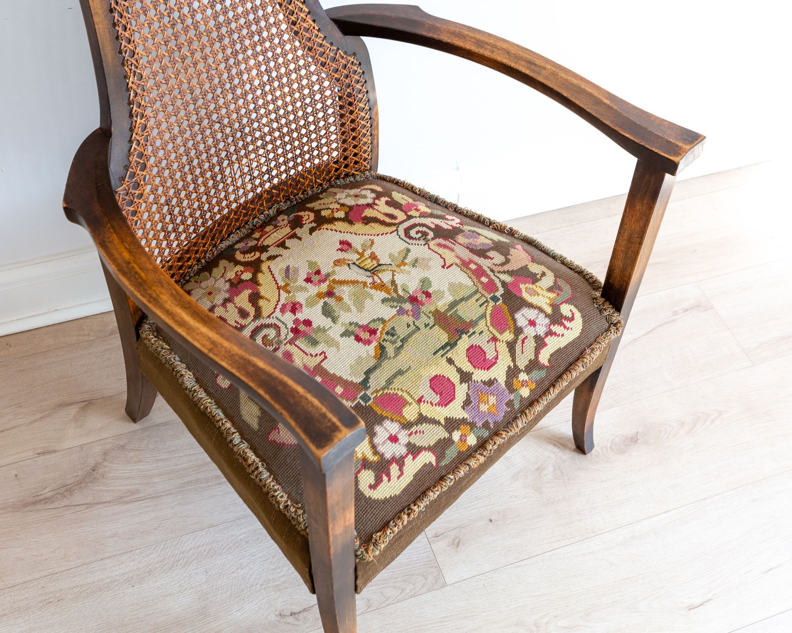 George Walton Arts & Crafts Glasgow School Art Nouveau Antique Fireside Armchair photo furniture