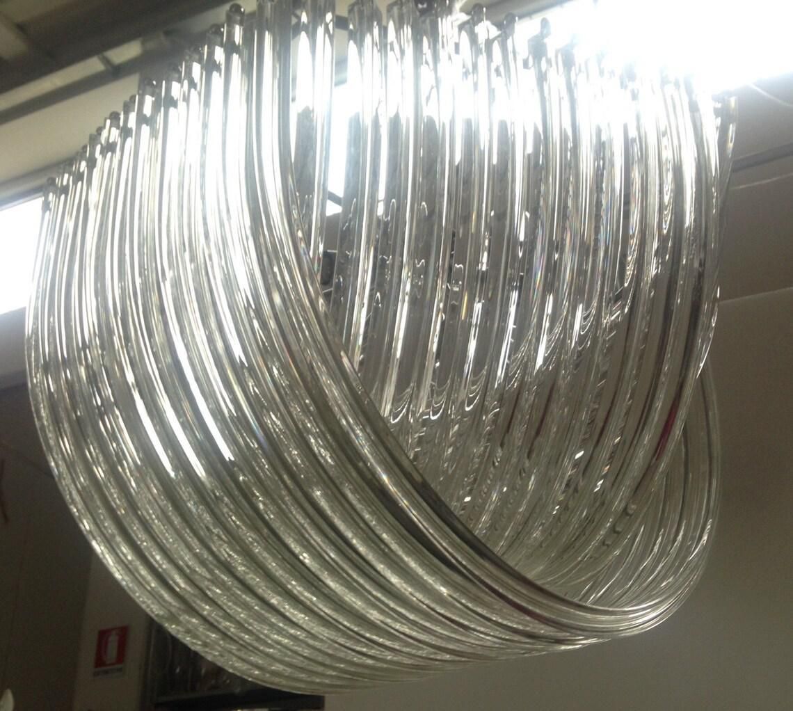 photo furniture Murano Glass "Arch" Triedo Sputnik Chandelier