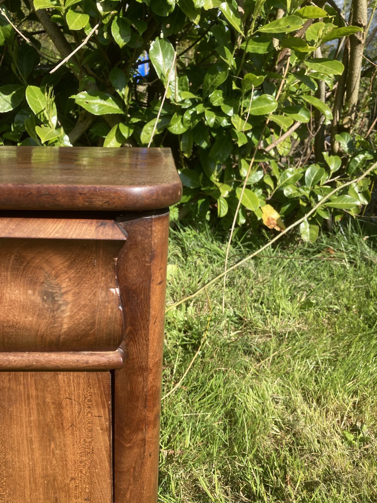 Walnut Continental Chest Of Drawers photo Furniture